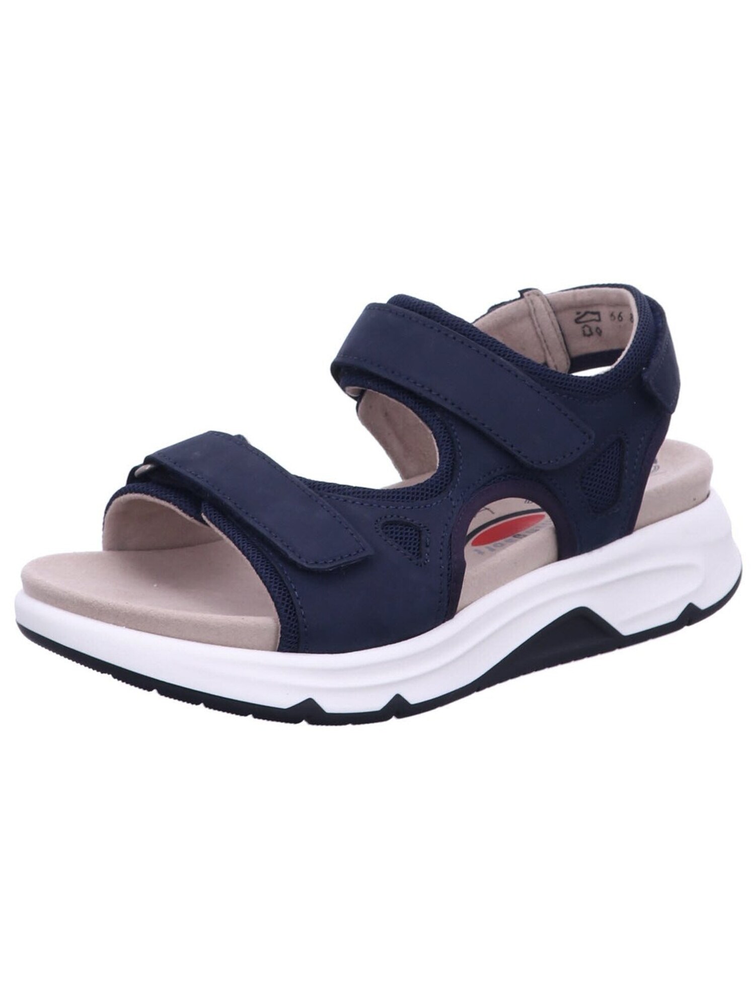 Gabor Comfort Sandaal 'Sandalette Damen 66.889 36 Echtleder In Blau' Blauw