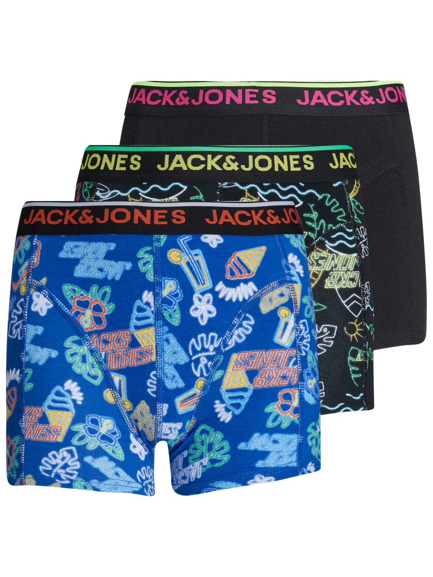 Jack & Jones Junior Apatinės kelnaitės 'Neon' mišrios spalvos