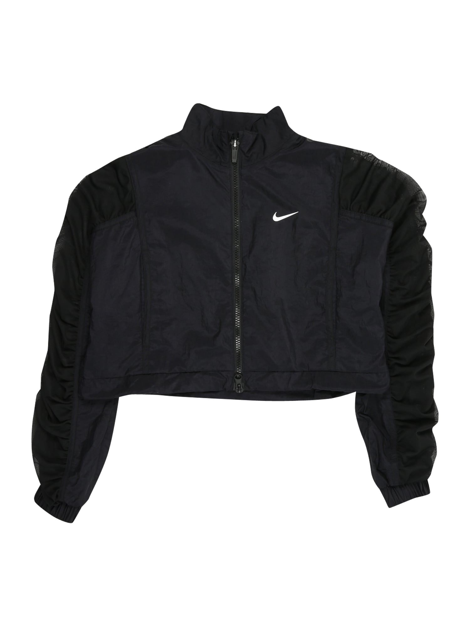 Nike Sportswear Geacă de primăvară-toamnă  negru / alb