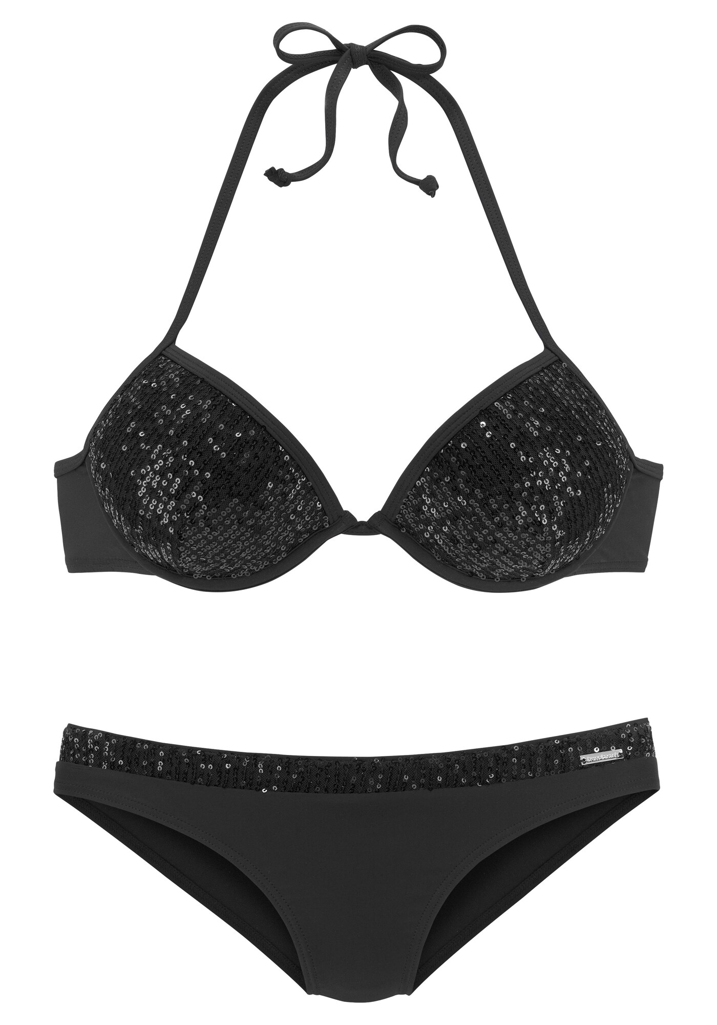BRUNO BANANI Bikiny  čierna