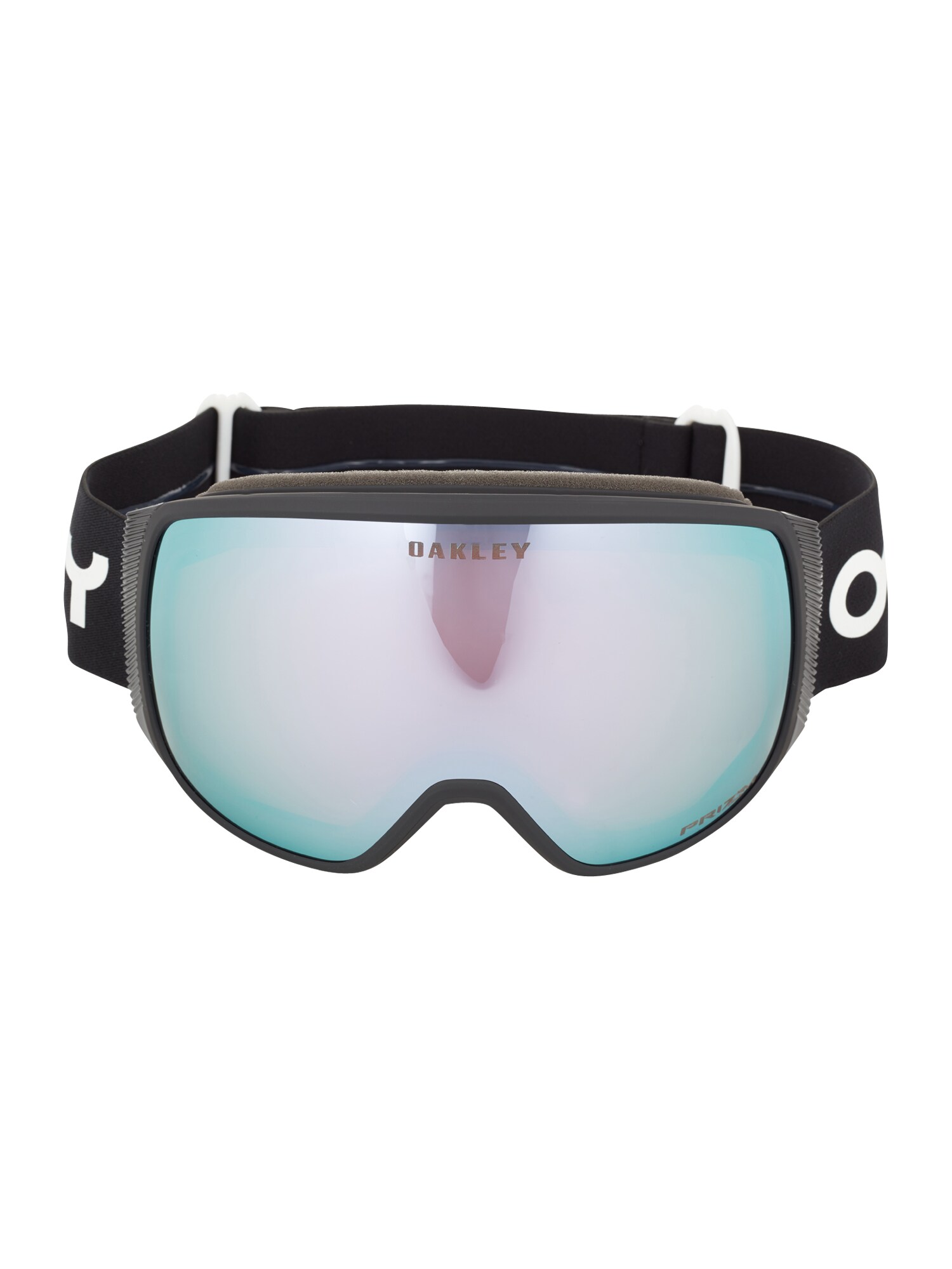 OAKLEY Sportiniai akiniai 'Flight Tracker'  juoda / šviesiai mėlyna / balta