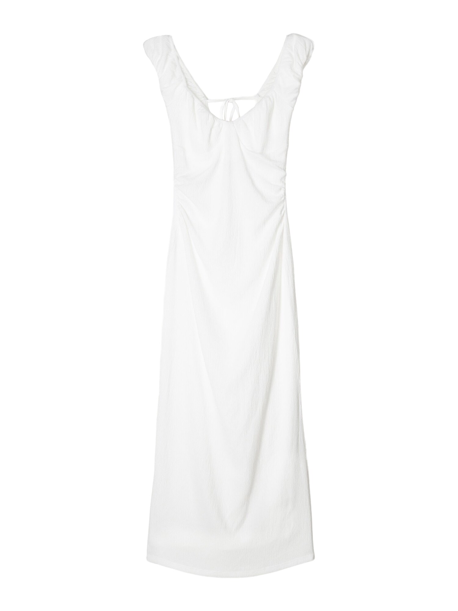 Bershka Rochie de vară  alb murdar