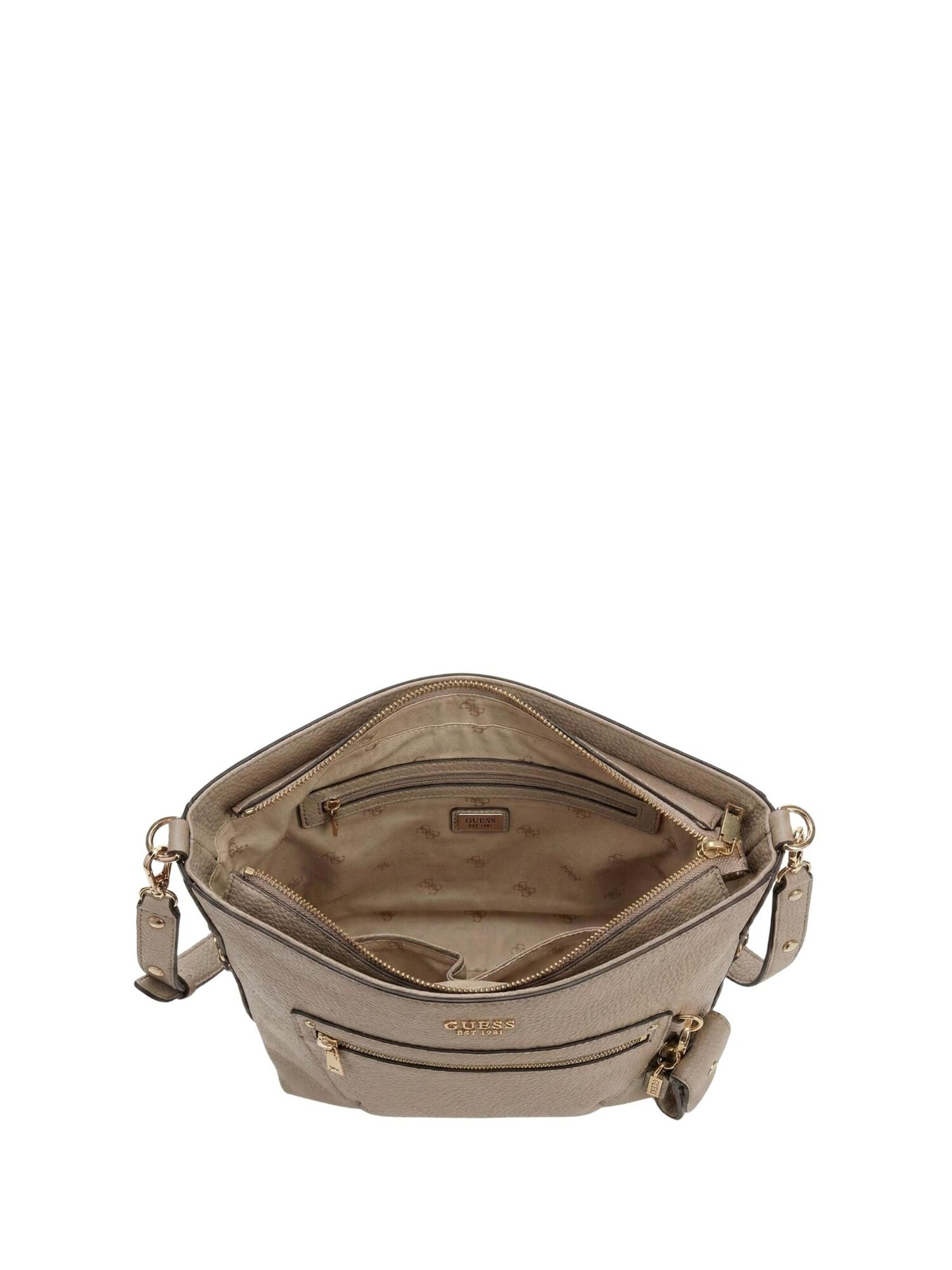GUESS Bolso de mano 'Silvye Bucket' marrón – imagen 3