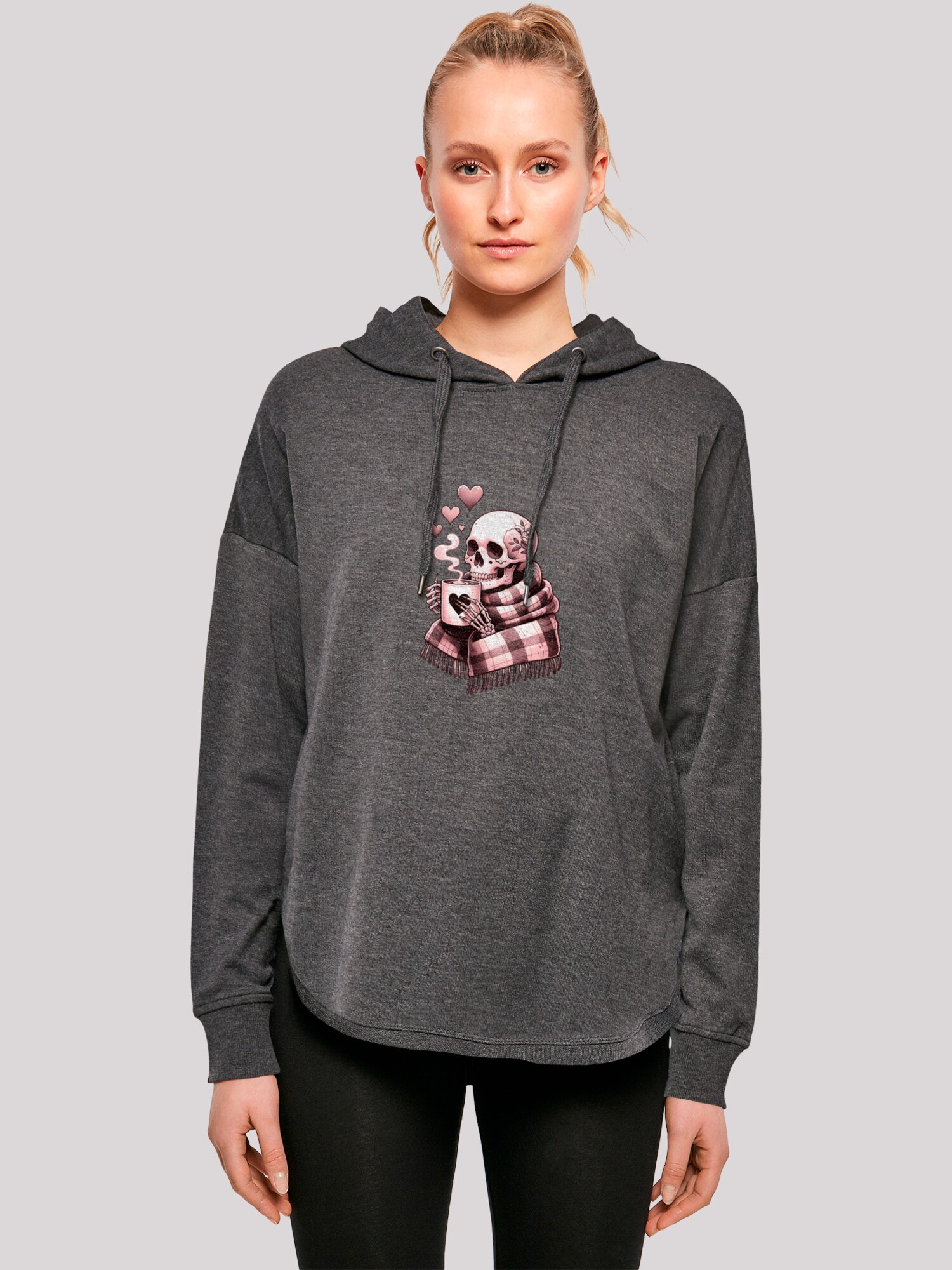 Thumbnail - F4NT4STIC Sweatshirt Cozy Winter Skelett