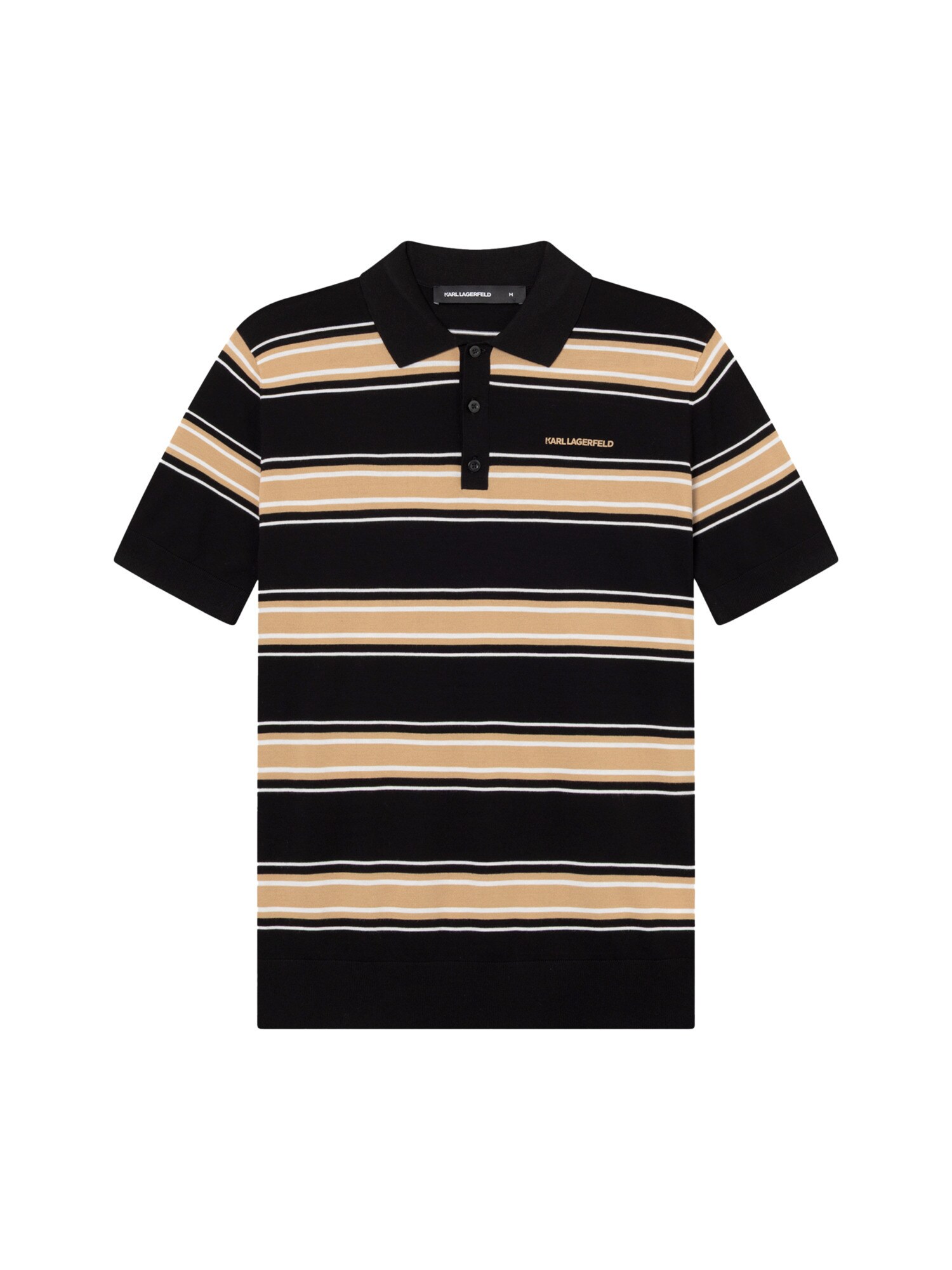 Karl Lagerfeld Camiseta  beige / negro