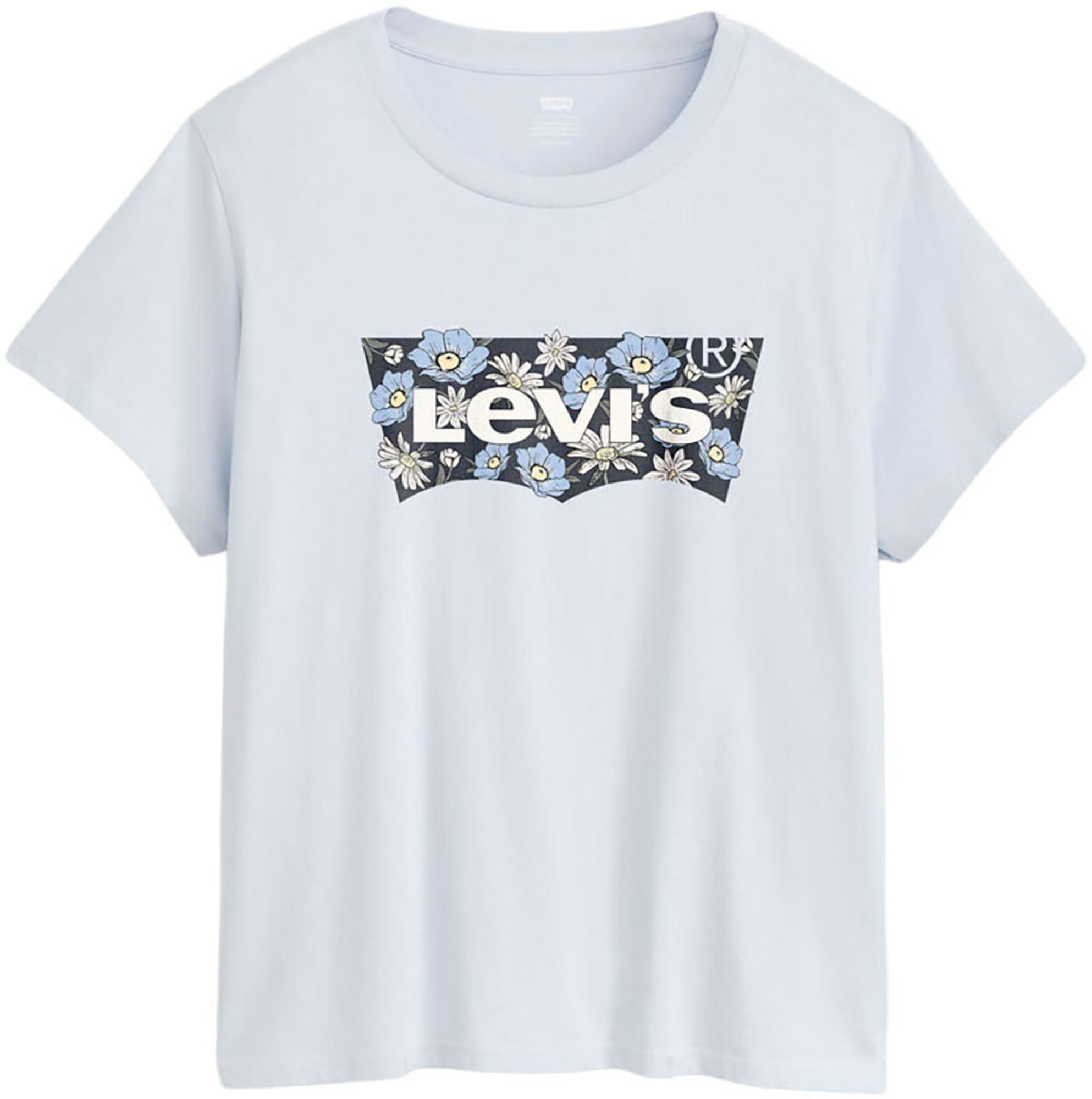 Levi's® Plus Tricou 'Perfect'  albastru marin / albastru deschis / galben pastel / alb