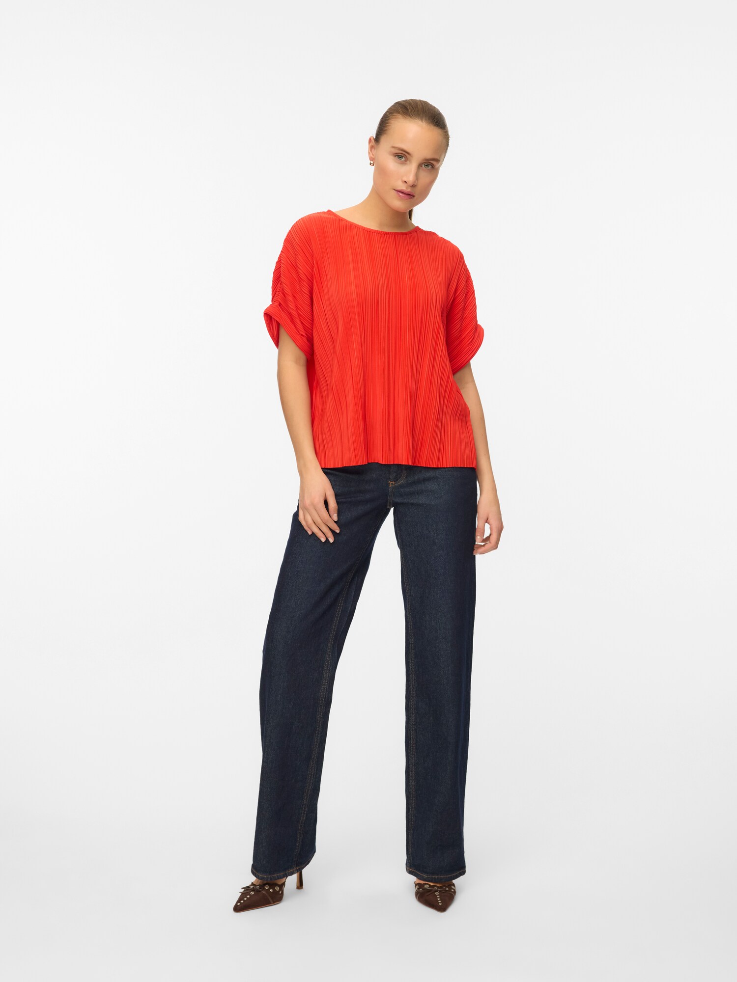VERO MODA Blúz 'VMAurora'  narancs termék 2. képe