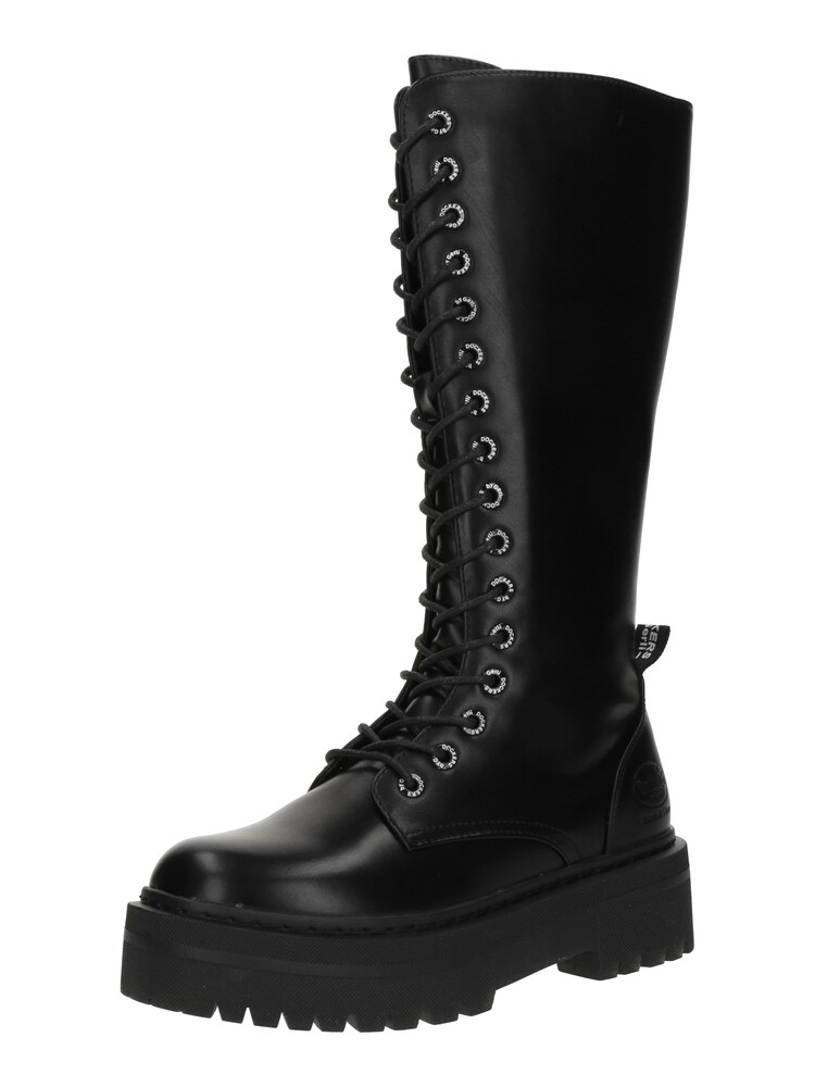 Dockers by Gerli Schnürstiefel Damen Größe 38 schwarz Winterschuhe