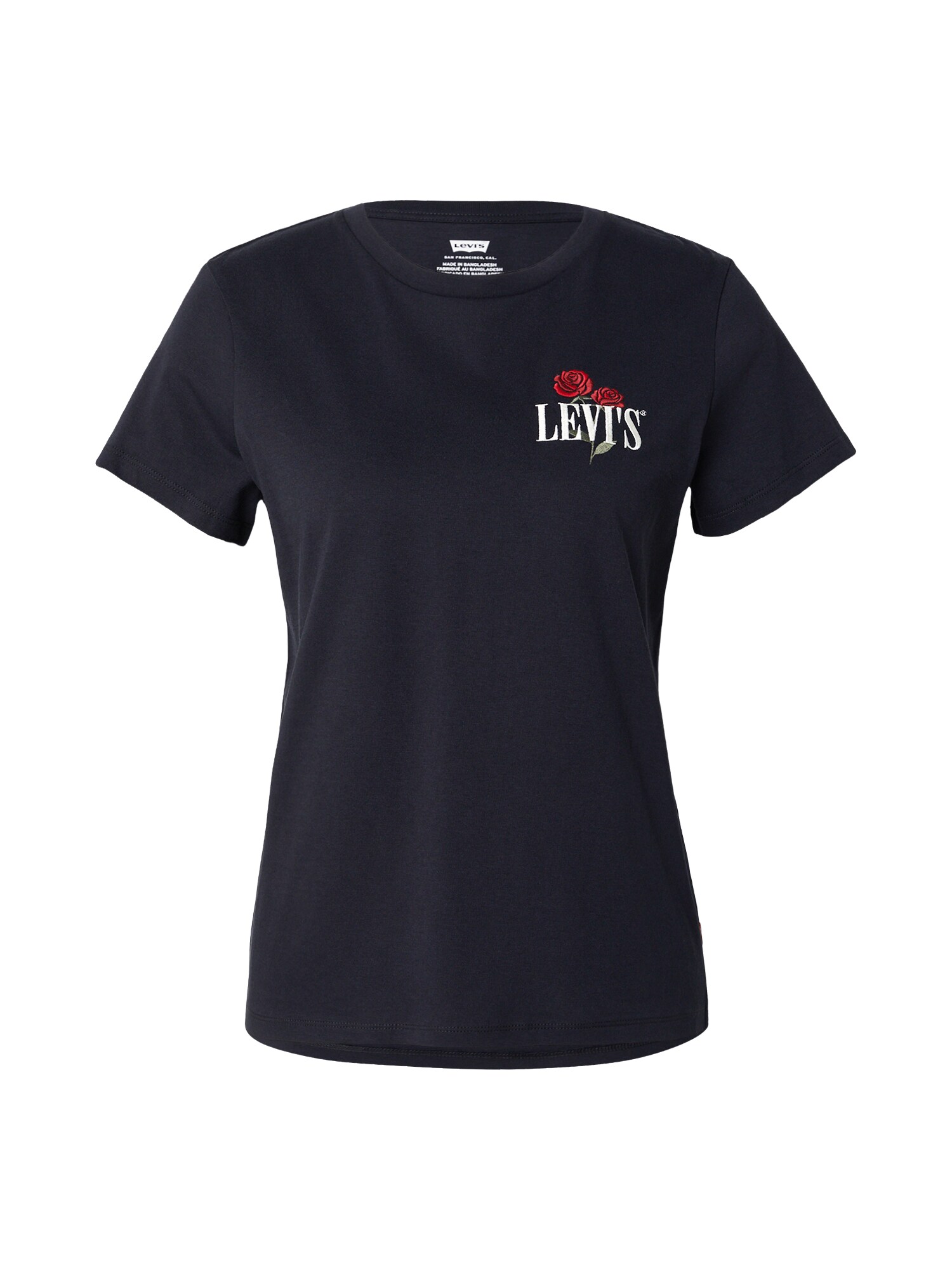 LEVI'S ® Tričko 'The Perfect'  kaki / jasne červená / čierna / biela
