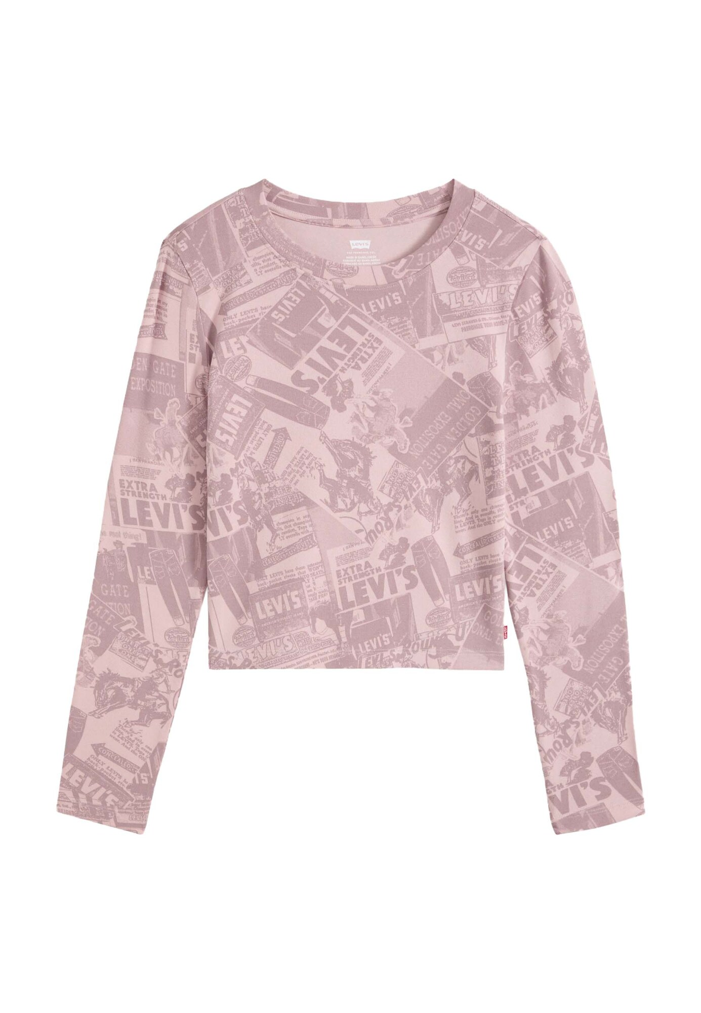 LEVIS ® Tricou ESSENTIAL roz / roz pal