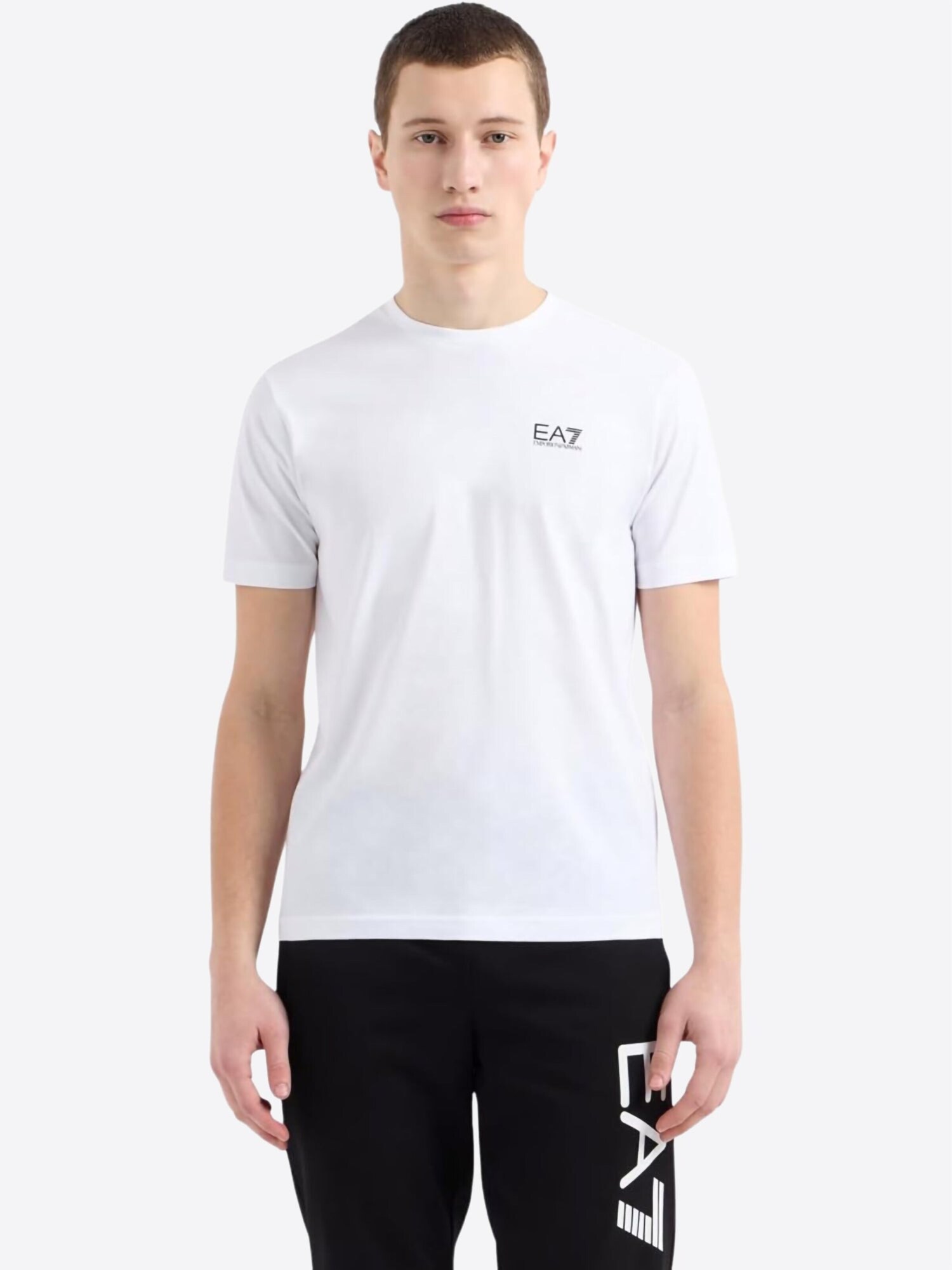 EA7 Emporio Armani Camiseta negro / blanco – imagen 11