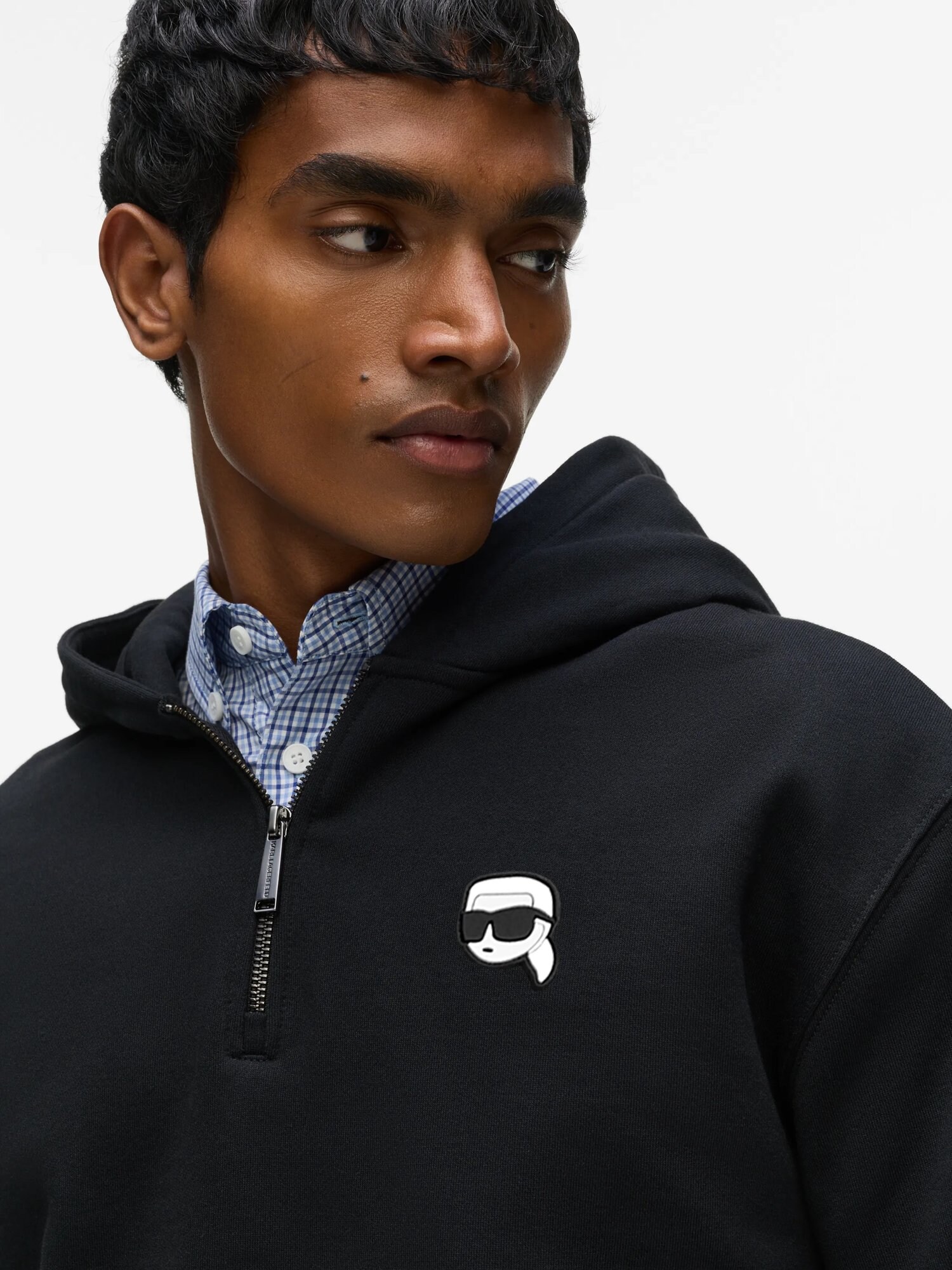 Karl Lagerfeld Sudadera 'Ikon'  negro – imagen 4