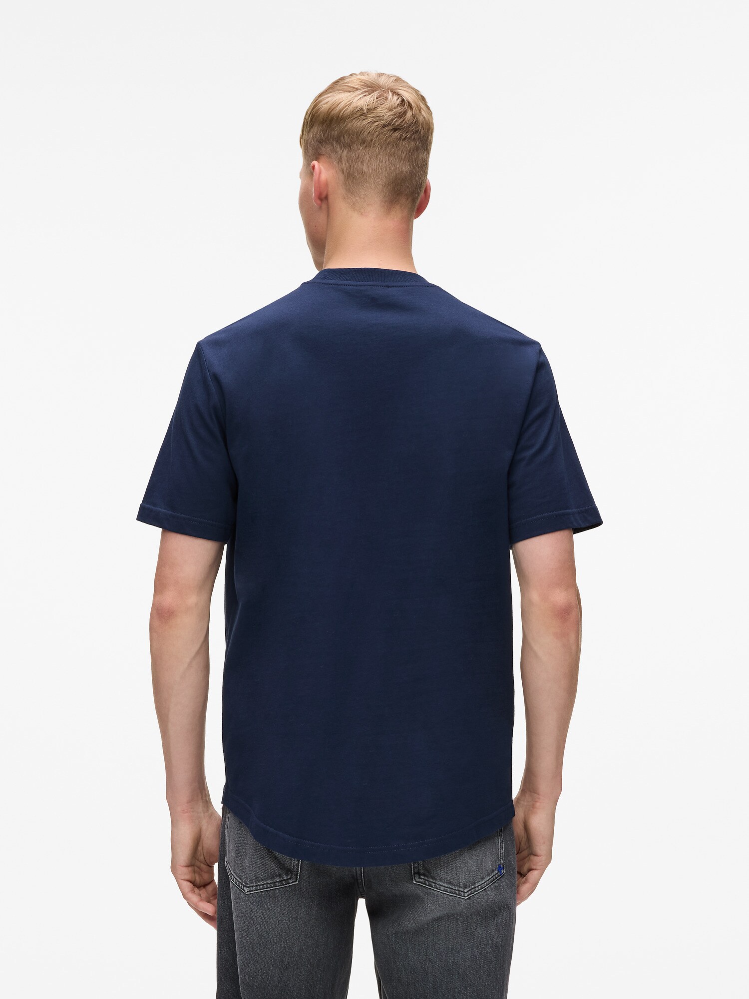 KARL LAGERFELD JEANS Tričko námornícka modrá (obrázok 3)
