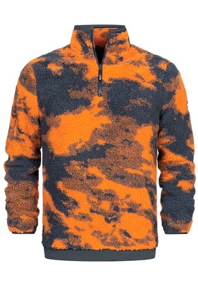 INDICODE JEANS Trui ‘ Sofiane ‘ Blauw / Oranje