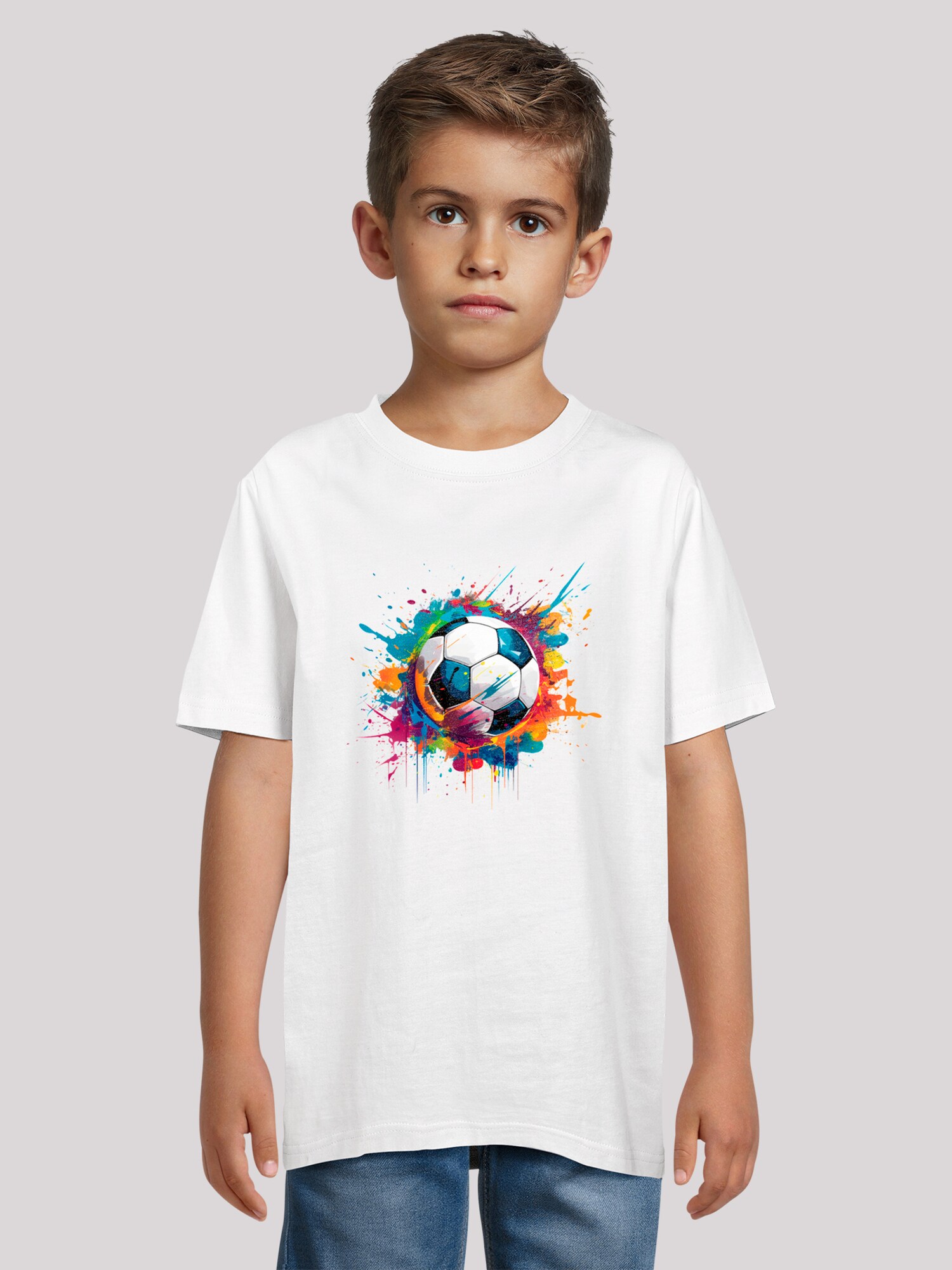 Thumbnail - T-Shirt 'Bunte Fußball'