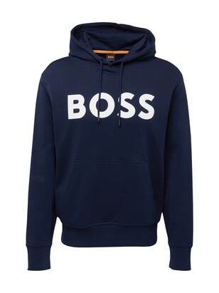 Boss Sweatshirt Navy / Wit