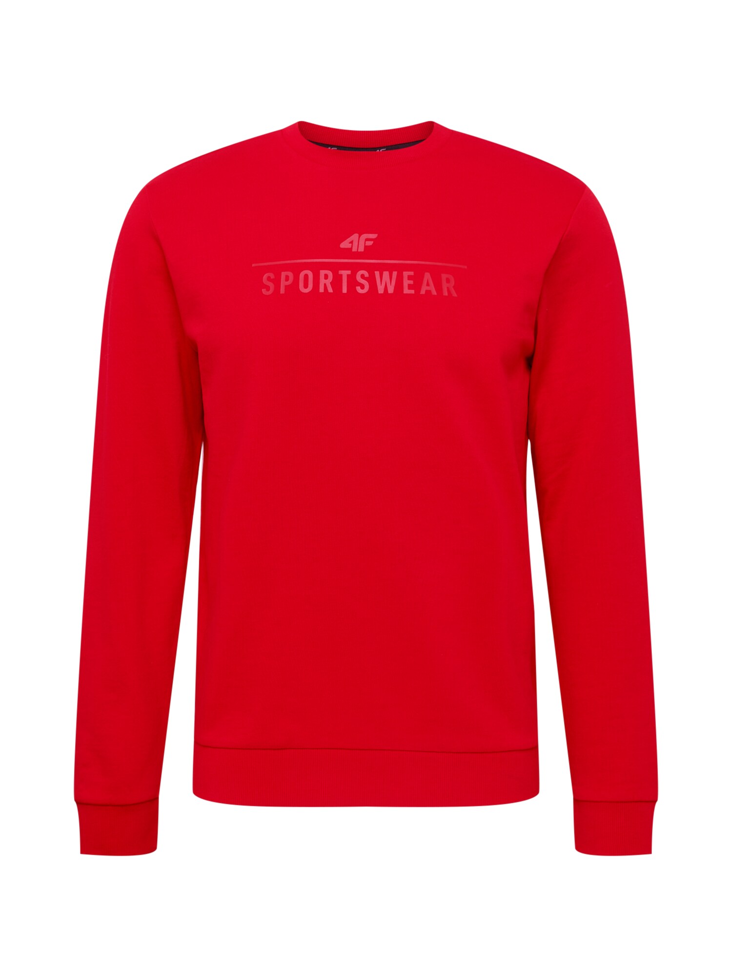 4F Sportiska tipa džemperis sarkans