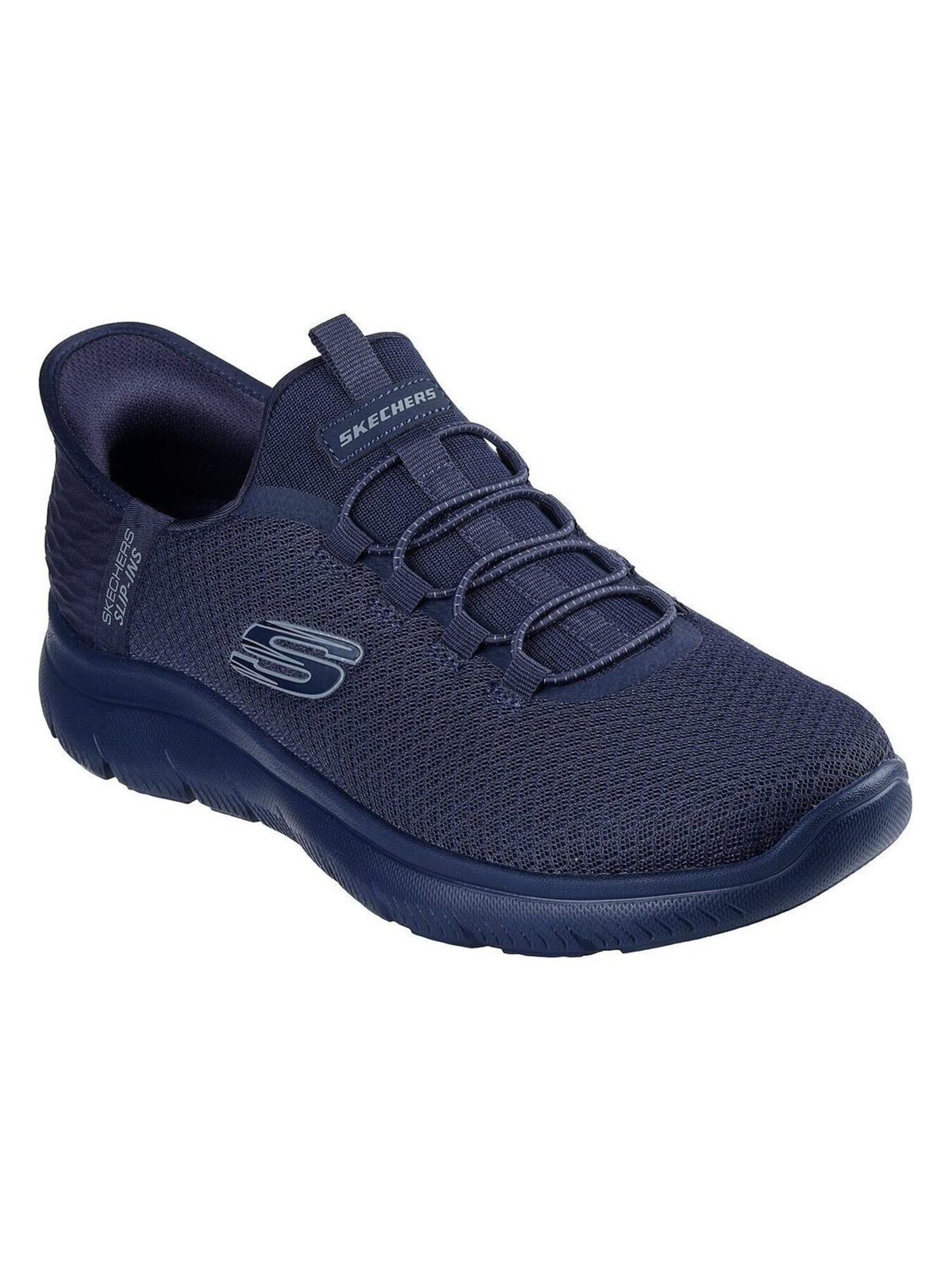 SKECHERS Zapatillas sin cordones  azul oscuro