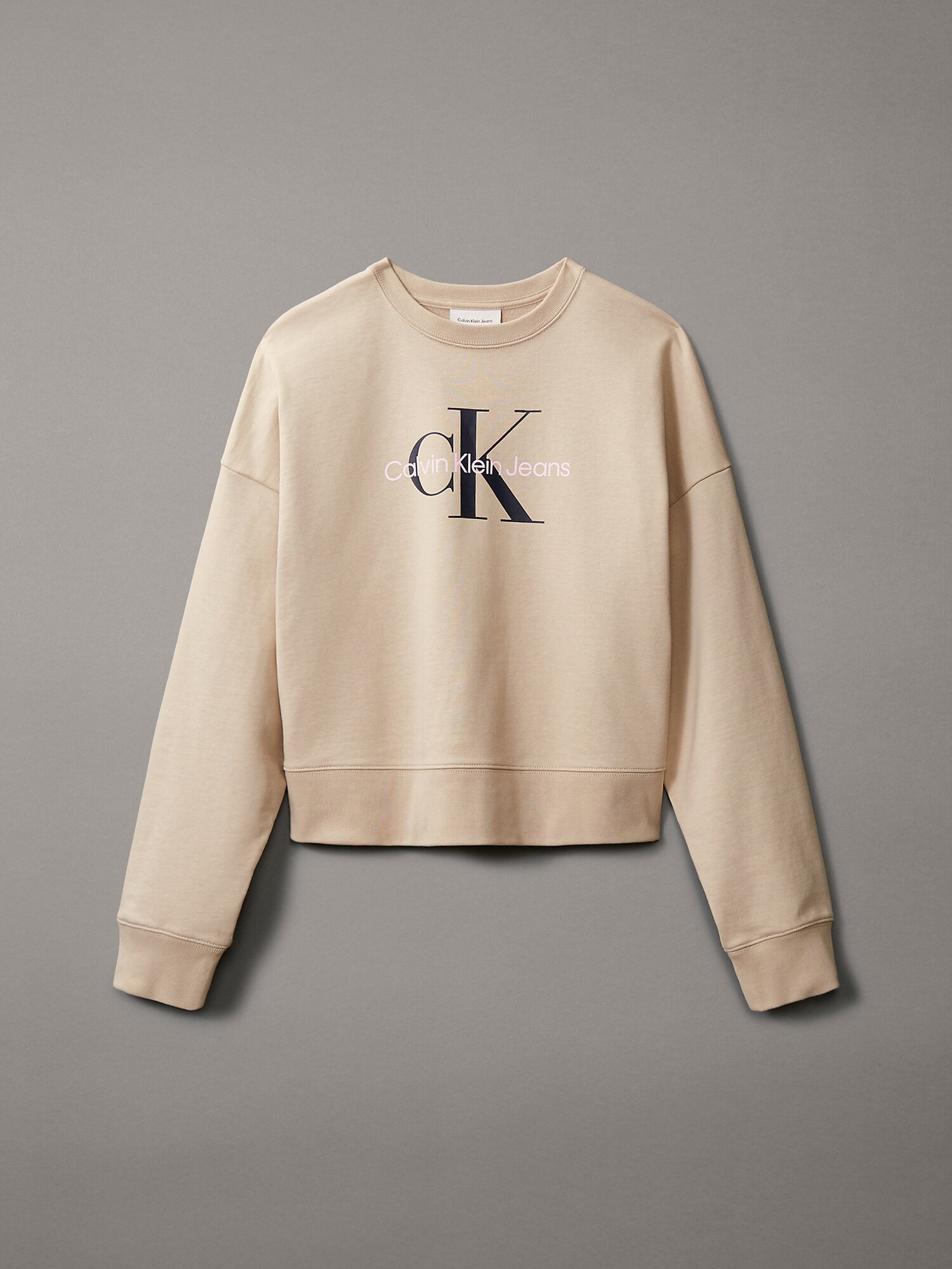 Calvin Klein Jeans Tréning póló  bézs / fekete / fehér akciós termékkép 1
