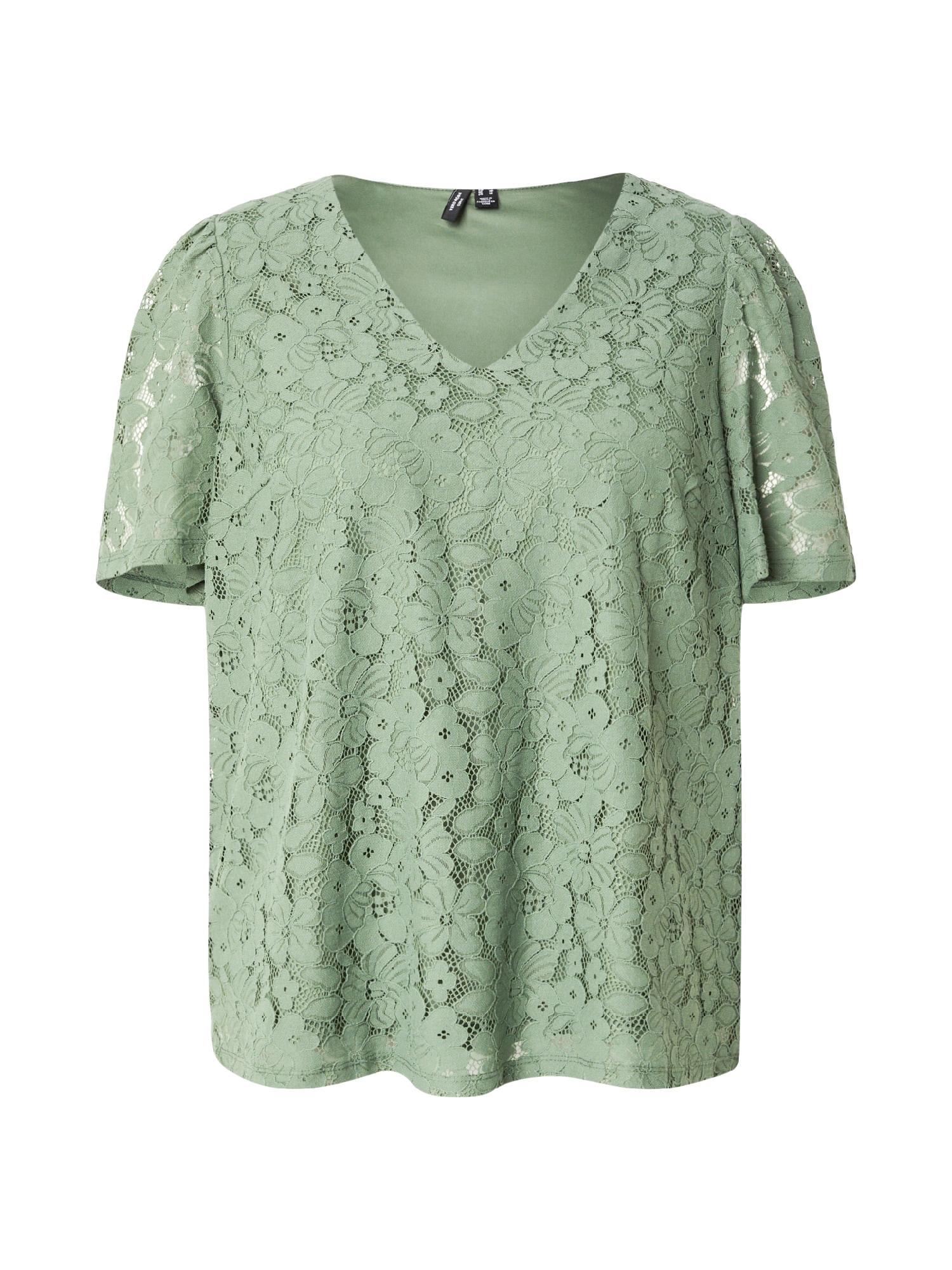 Vero Moda Curve Bluza 'VMCHONEY'  sivkasto zelena