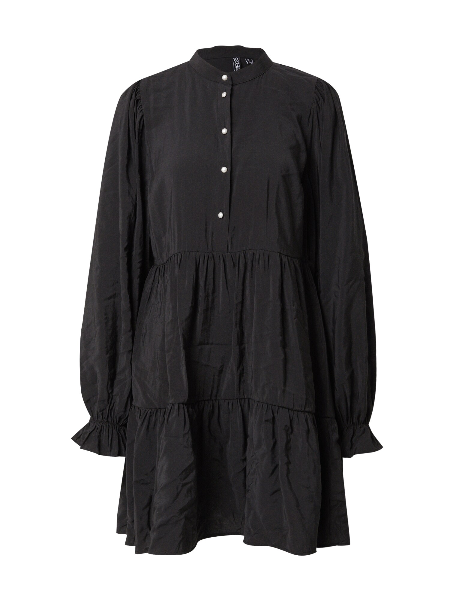 PIECES Rochie tip bluză Nessa  negru