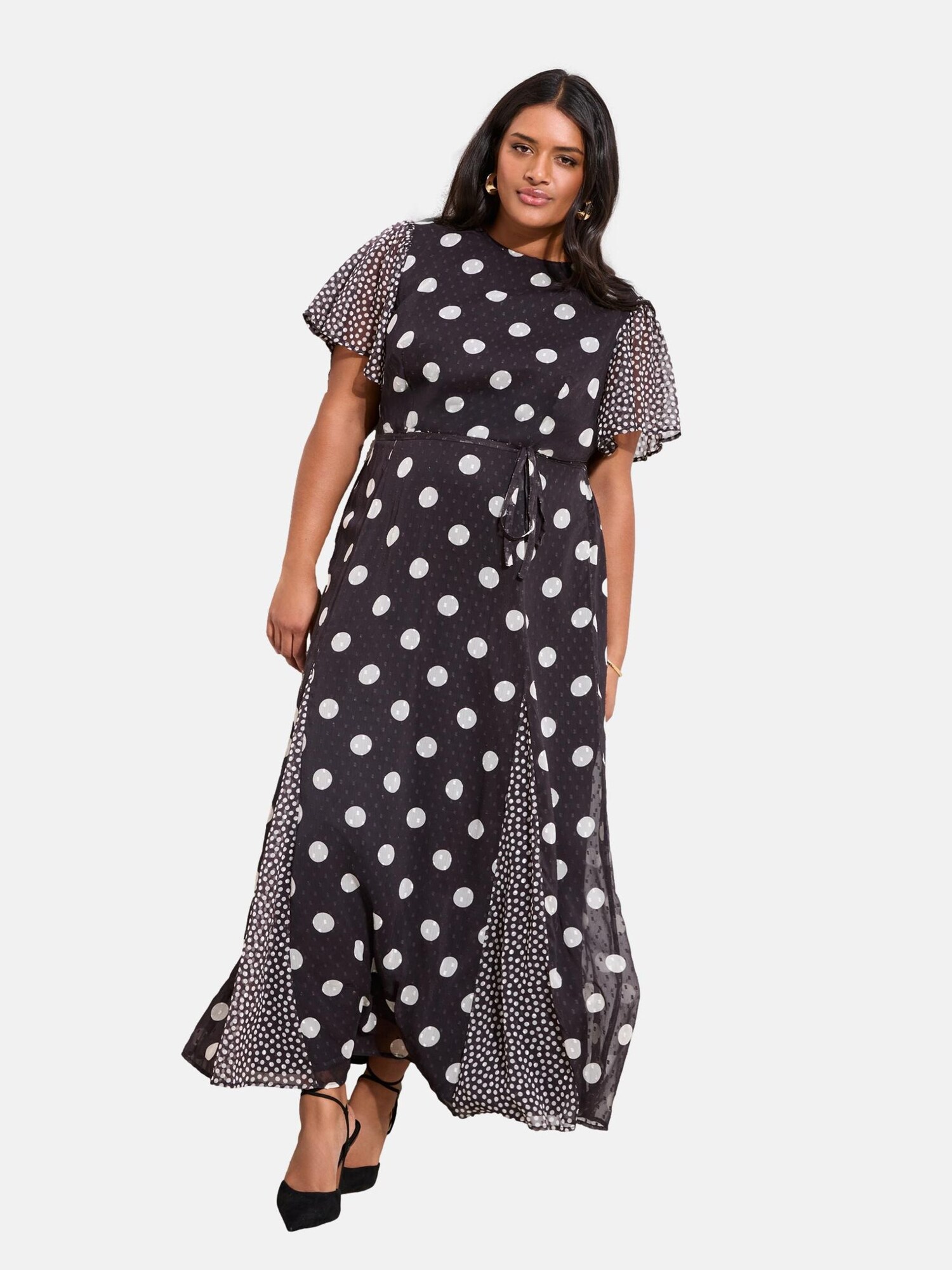 Friends Like These Rochie  negru / alb