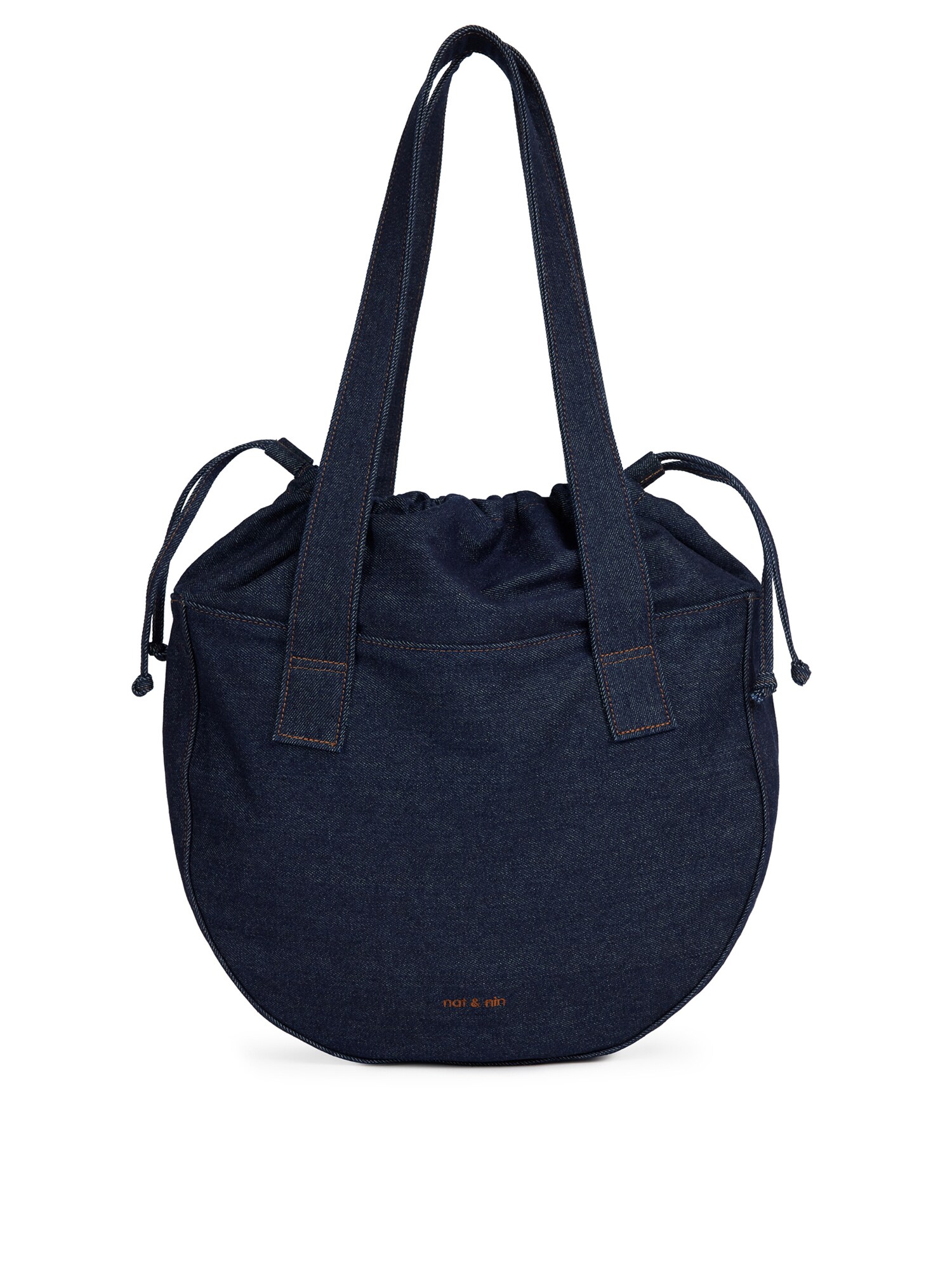 Nat&Nin Shopper 'Romane'  modrá denim