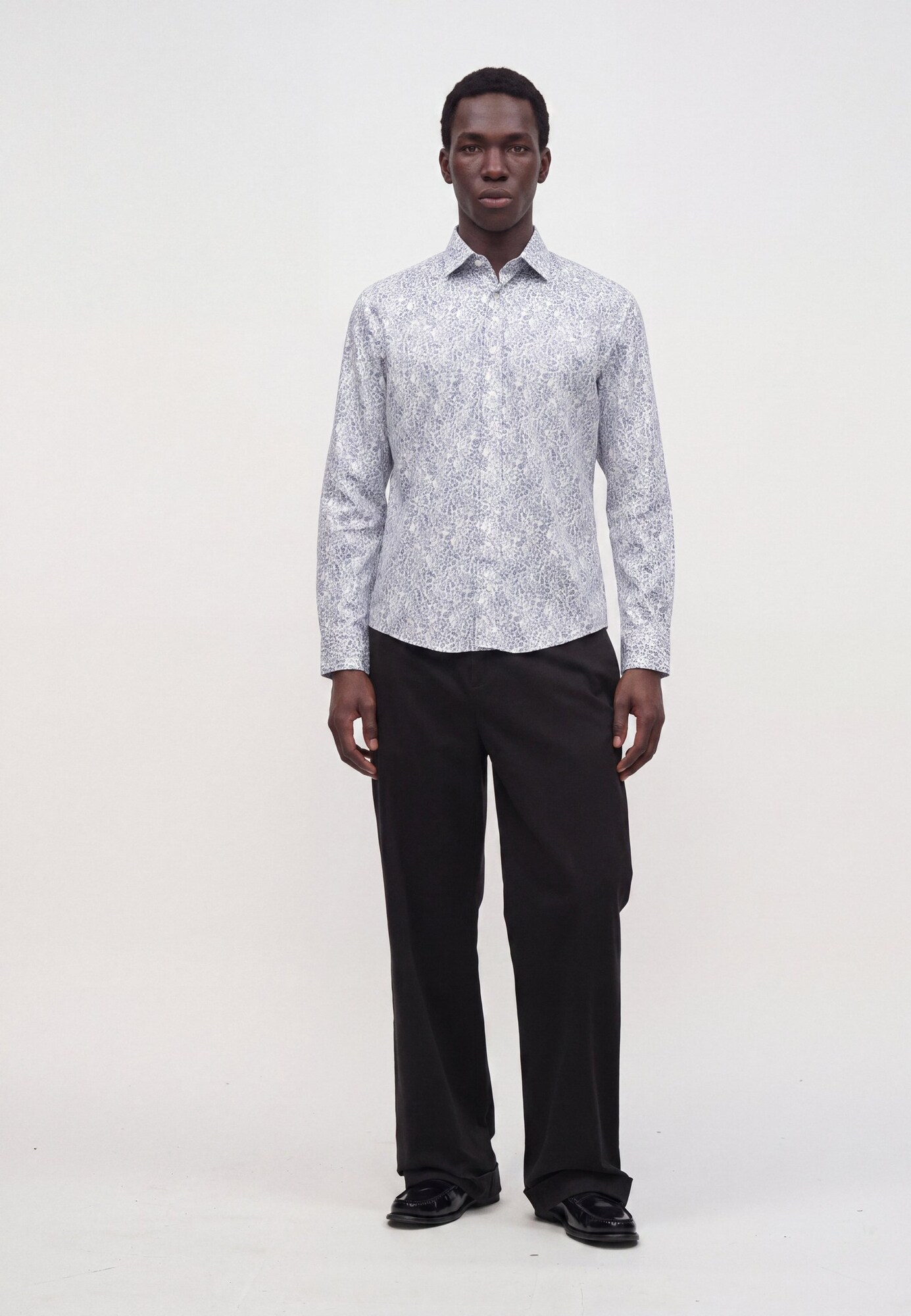 JOOP! Jeans Camisa 'Hanson26'  añil / blanco natural – imagen 3
