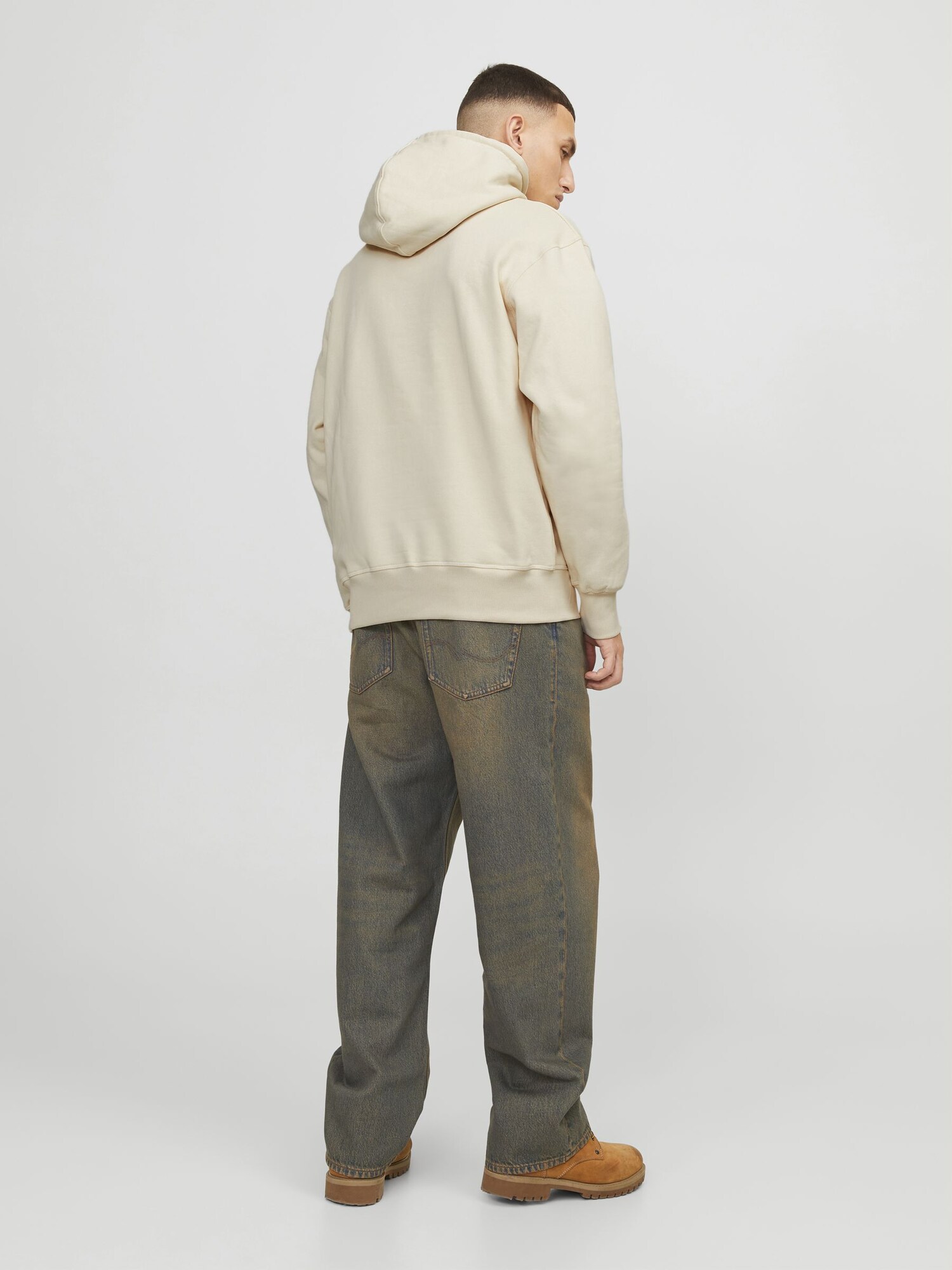 JACK & JONES Tréning póló 'JORFrederiksberg'  gyapjúfehér termék 2. képe