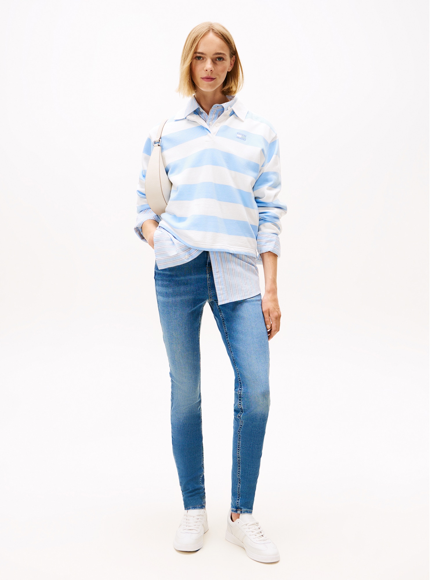 Tommy Jeans Džínsy 'NORA' svetlomodrá (obrázok 4)