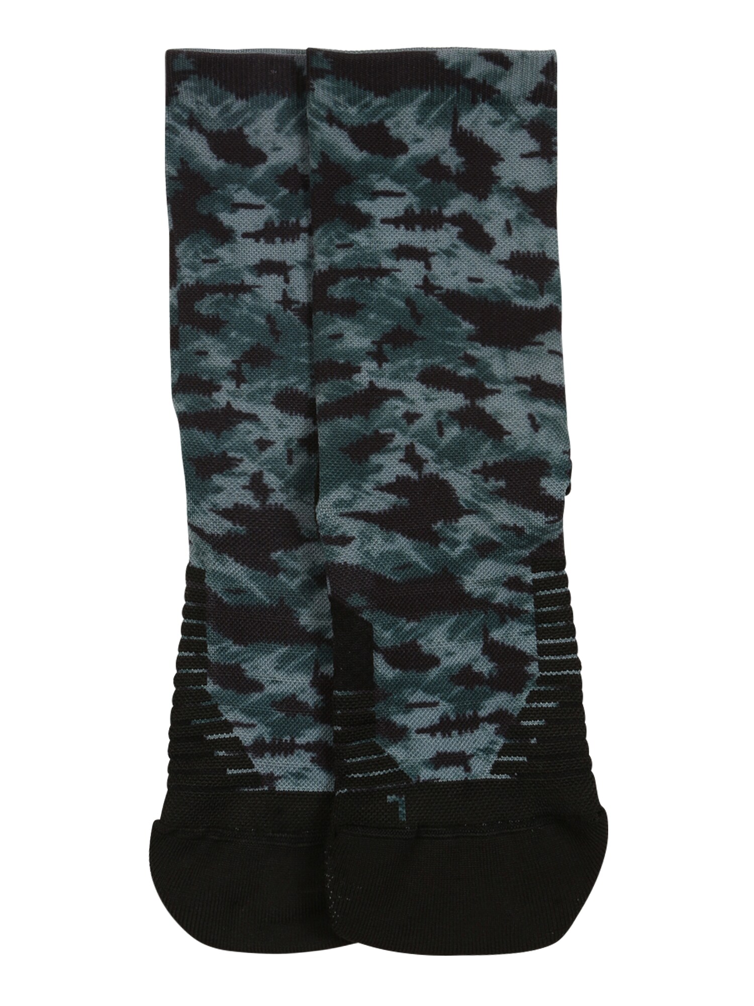UNDER ARMOUR Sportinės kojinės  juoda / žalia
