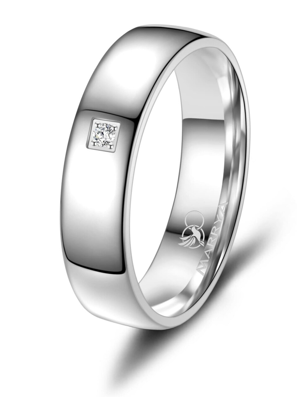 Ring 'MARRYA SI-01 Ehering aus Silber'