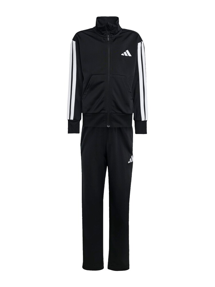 ADIDAS SPORTSWEAR Trainingsanzug Jungen Größe 110 schwarz / weiß
