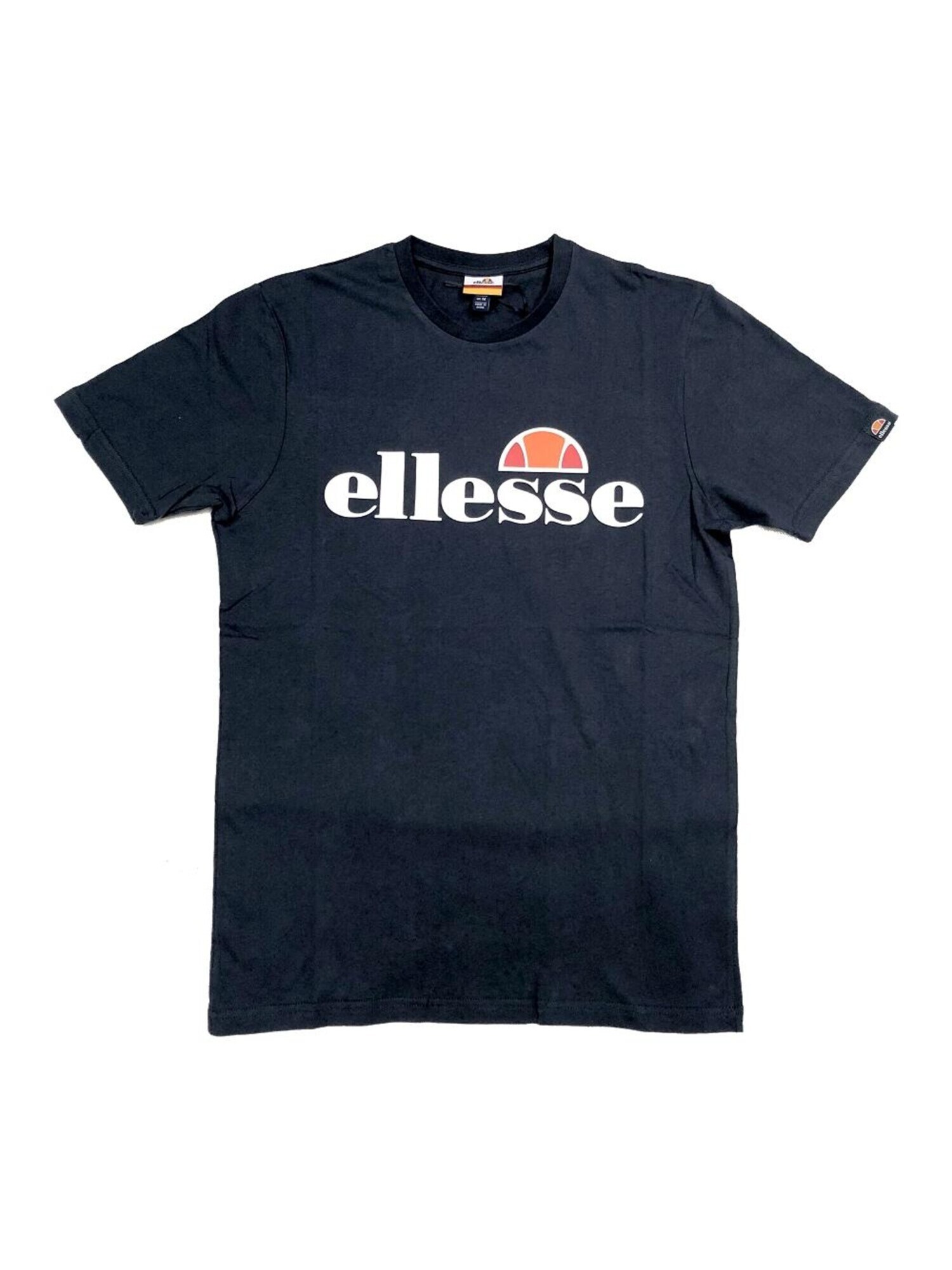 ELLESSE Tricou SL Prado bleumarin / portocaliu / alb