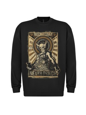 Five Finger Death Punch Sudadera 'Five Finger Death Punch Mercenary Sweatshirt'  negro