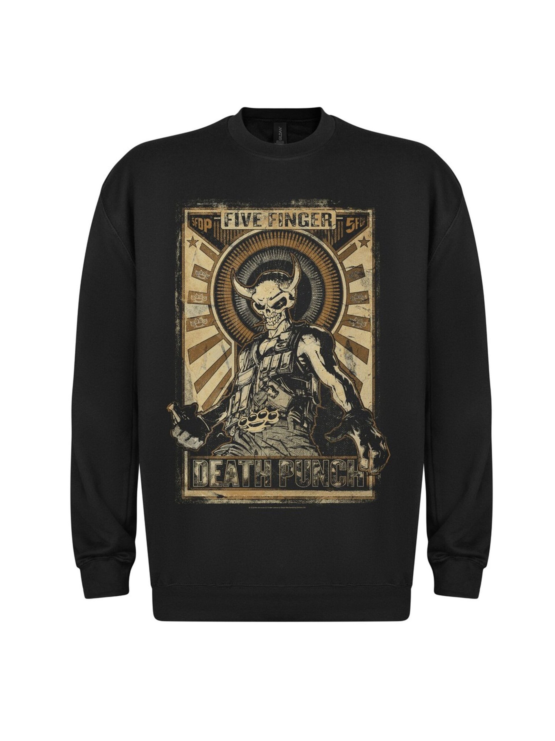 Five Finger Death Punch Sweatshirt 'Five Finger Death Punch Mercenary Sweatshirt' herr