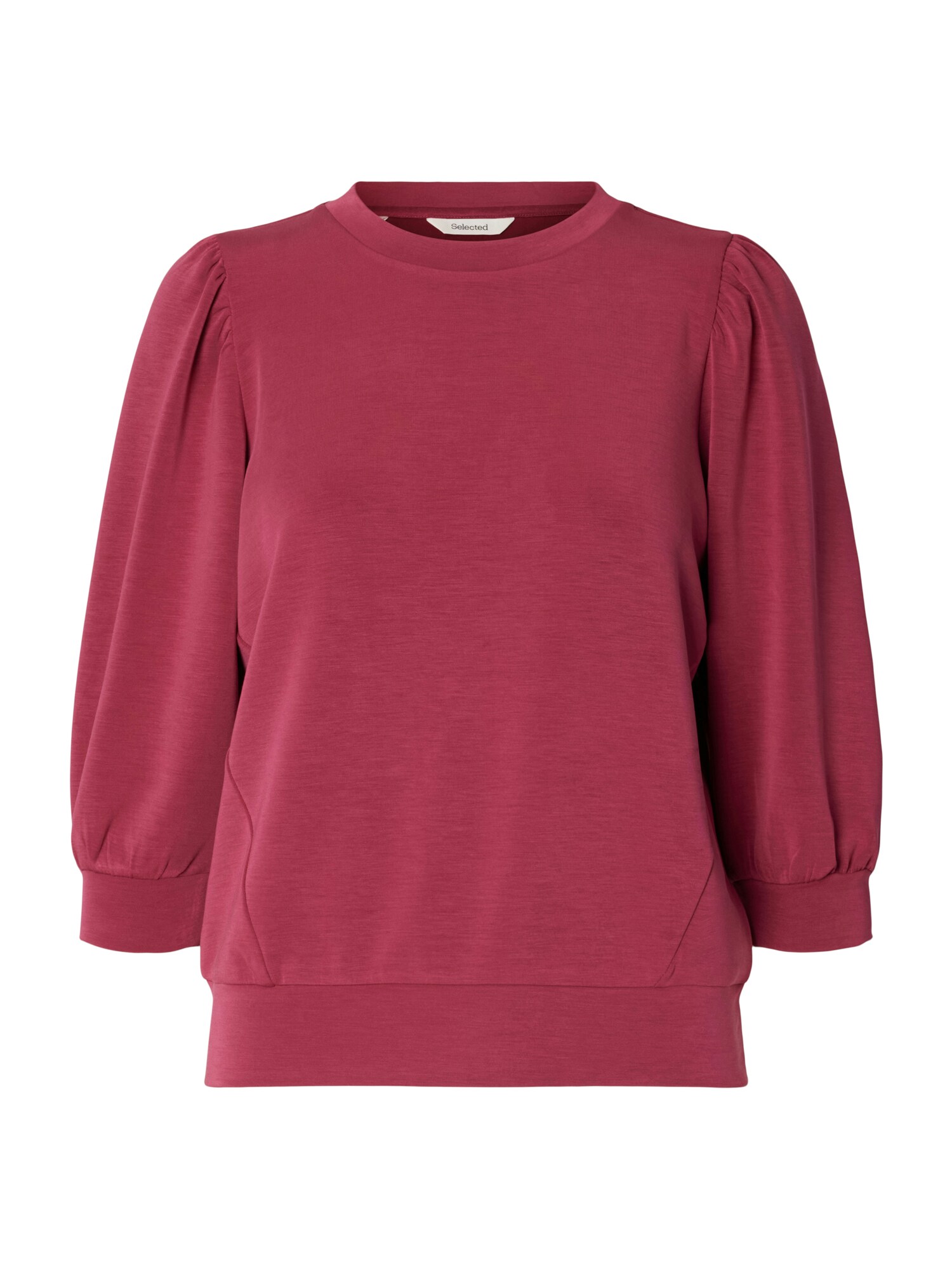 SELECTED Bluză de molton SLFTenny  roși aprins
