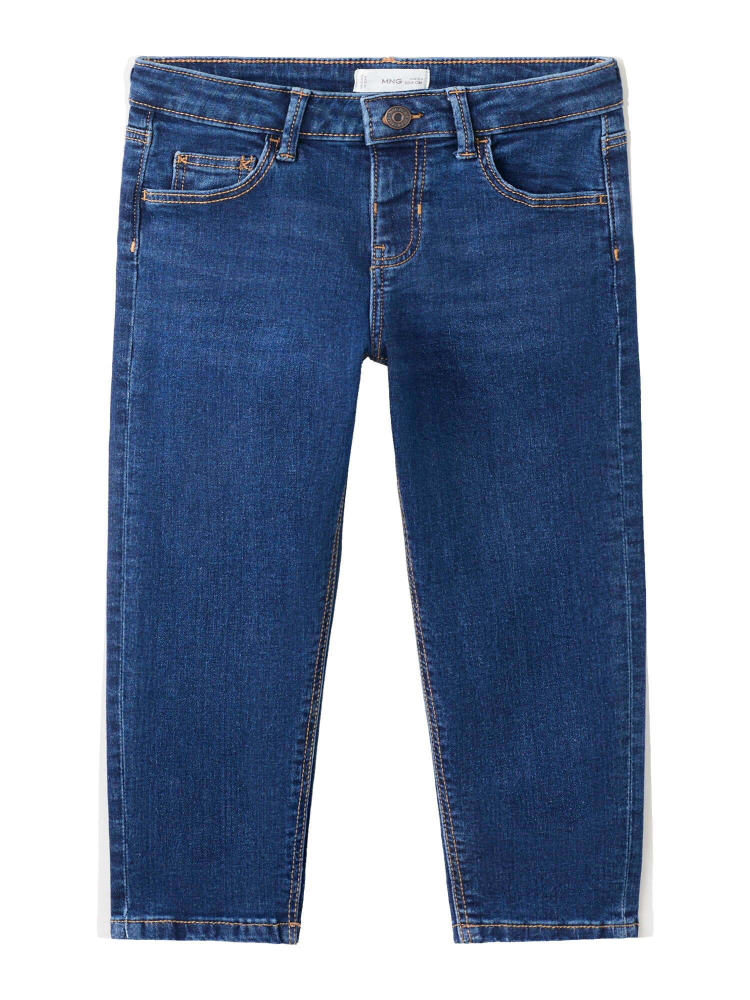 MANGO KIDS Jeans DIEGO  albastru închis