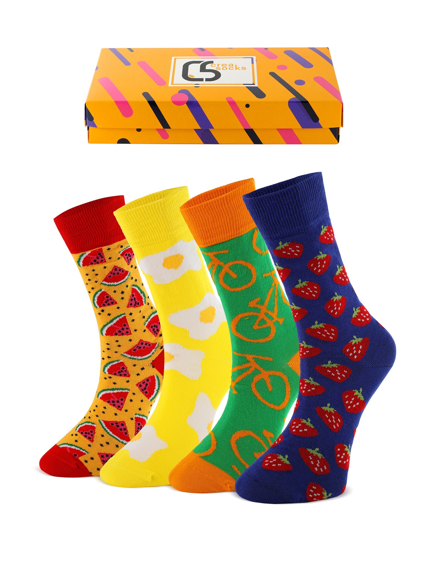 Crea Socks Calcetines 'Obst'  mezcla de colores