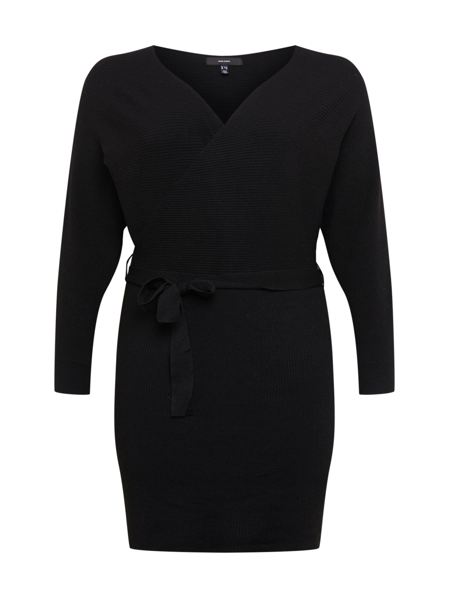 Vero Moda Curve Megzta suknelė  juoda