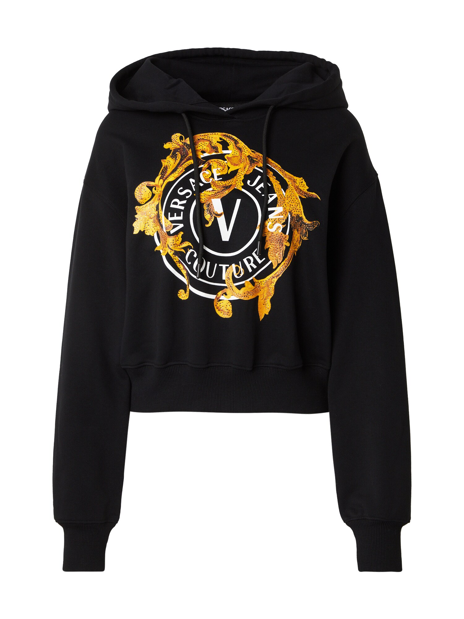 Versace Jeans Couture Hanorac  galben miere / negru / alb