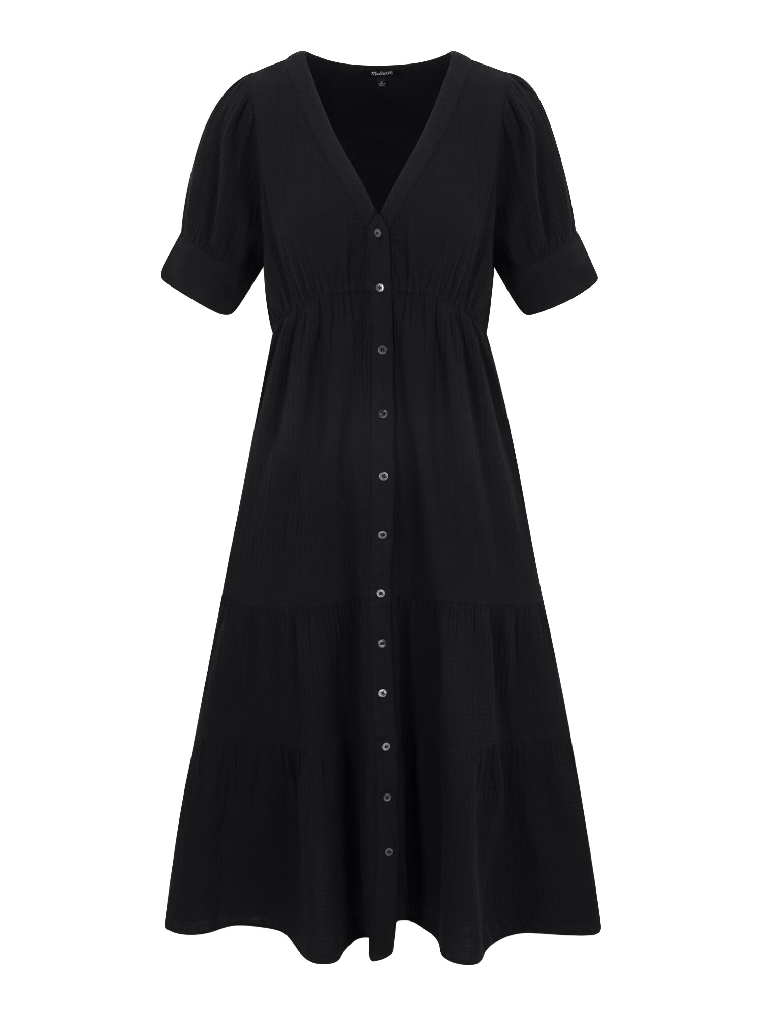 Madewell Palaidinės tipo suknelė juoda
