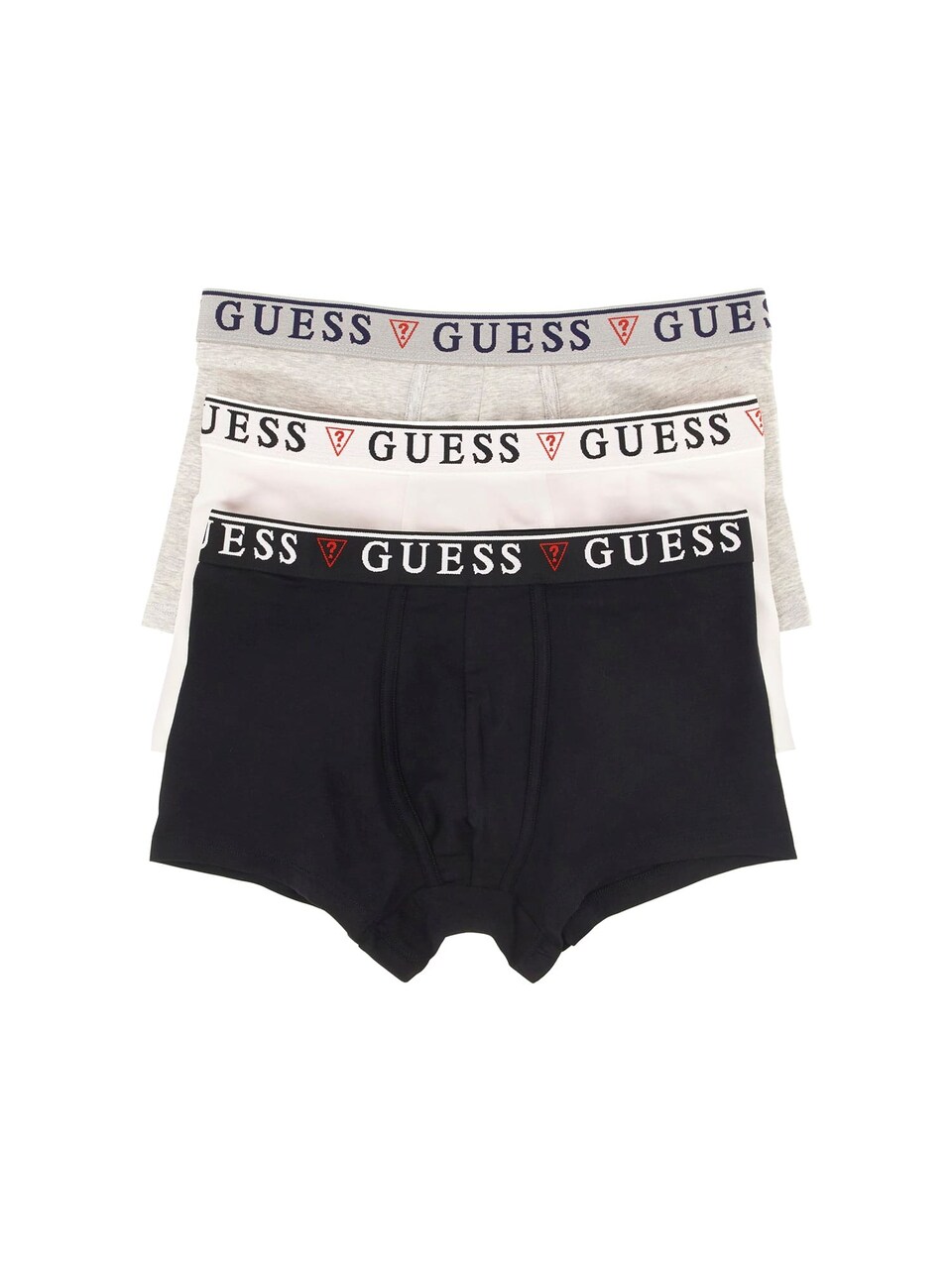 Boxershorts 'Brian' marinblå / grå / blodröd