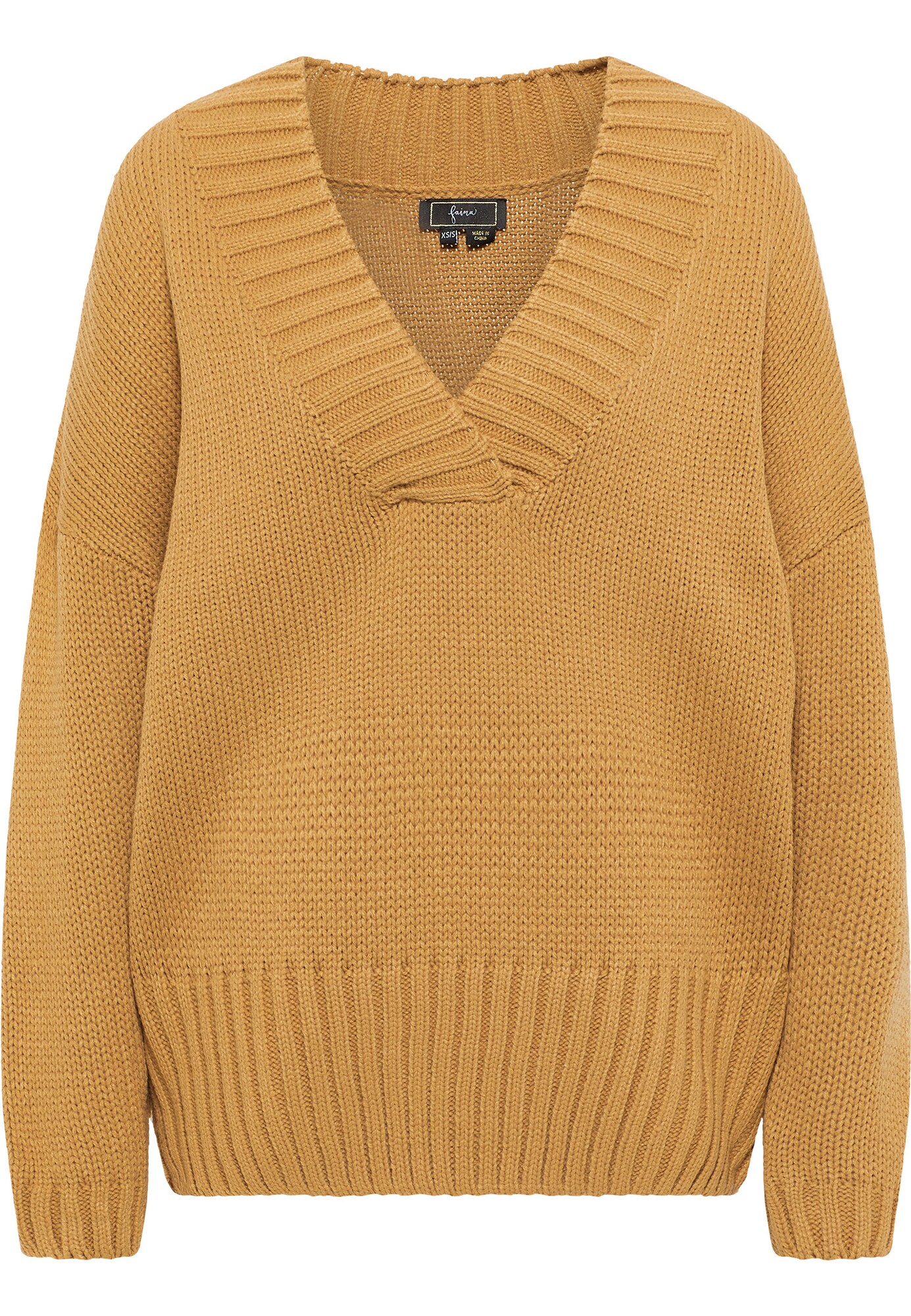 Faina Jersey camelo