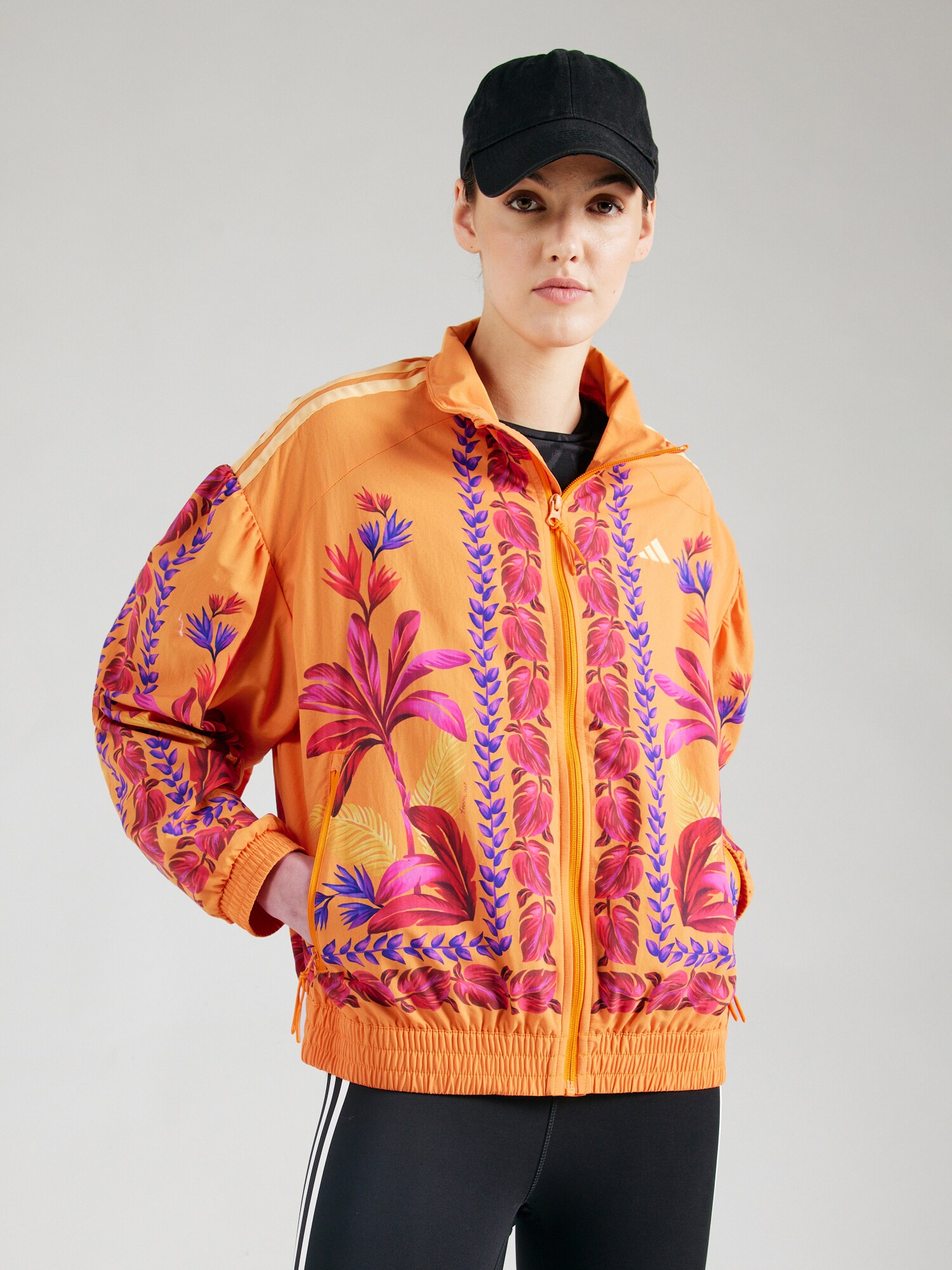 ADIDAS SPORTSWEAR Sportdzseki 'FARM PRM'  ibolyakék / világos narancs / fukszia / magenta termék 2. képe