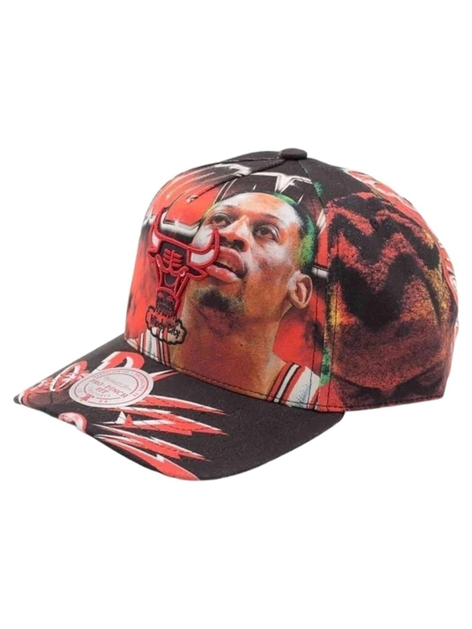 Mitchell & Ness Gorra 'Gorra mitchell & ness bulls denis rodman hwc my tee pro snapback'  mezcla de colores – imagen 3