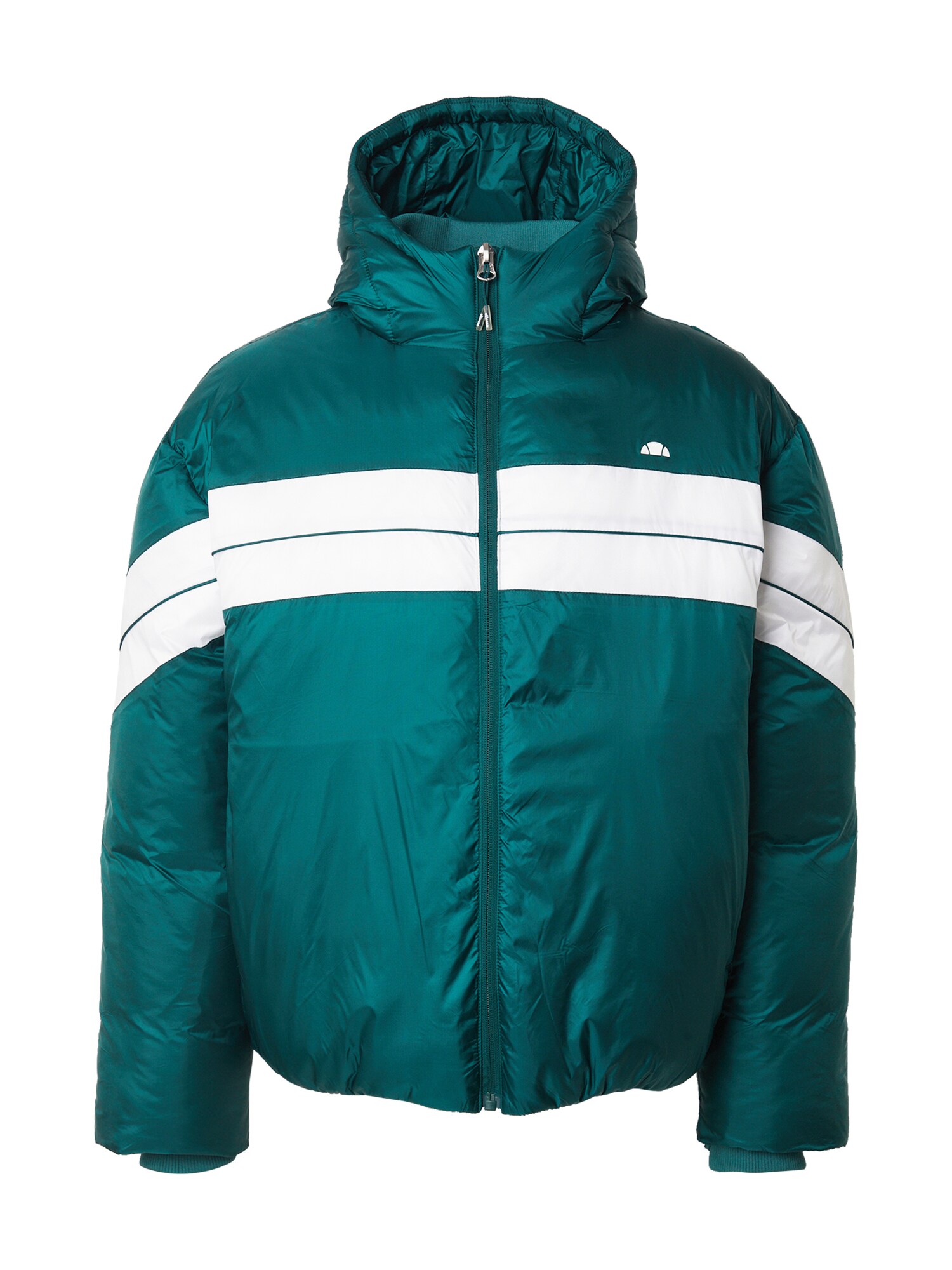ELLESSE Prechodná bunda 'Pollas' tmavozelená / biela