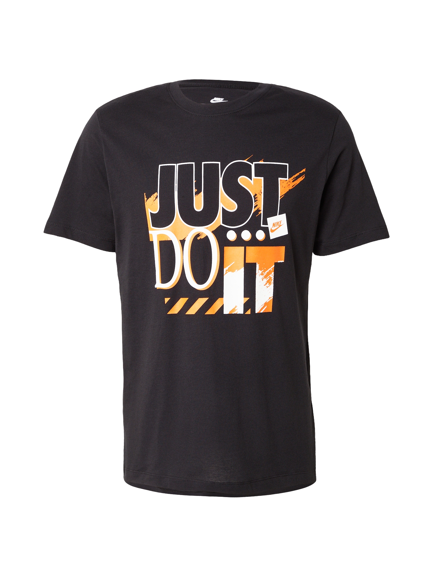 Nike Sportswear Tricou portocaliu / negru / alb