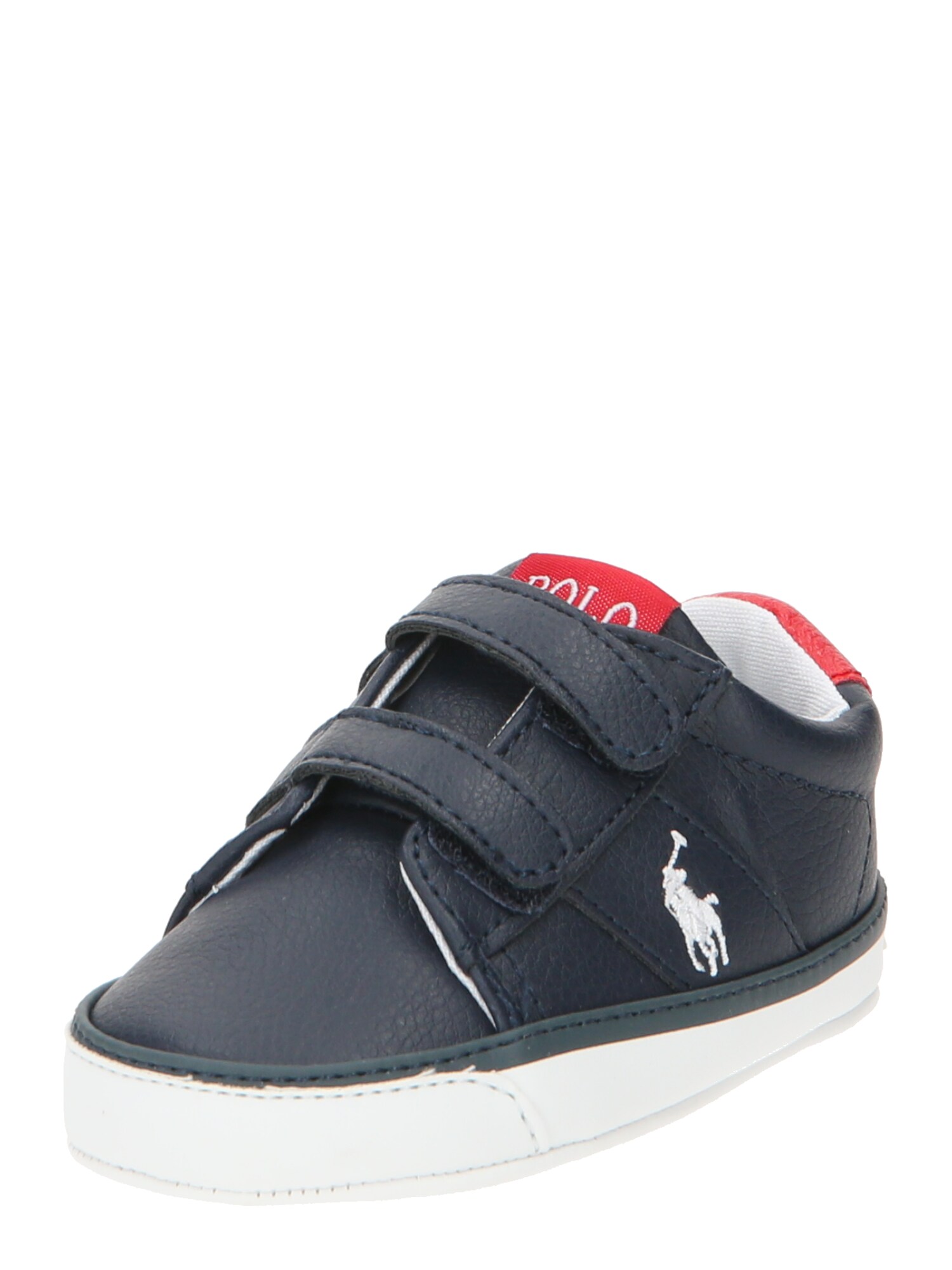 Polo Ralph Lauren Obuv na prvé kroky 'SAYER EZ LAYETTE'  námornícka modrá / červená / biela