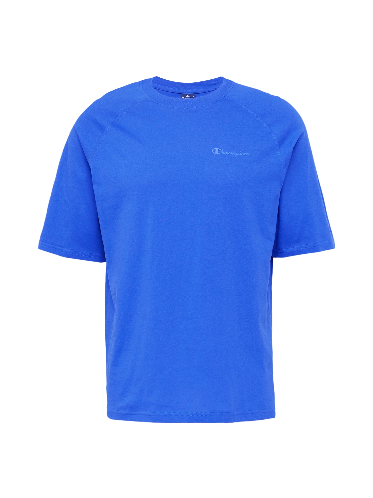 Champion Authentic Athletic Apparel Marškinėliai mėlyna / balta